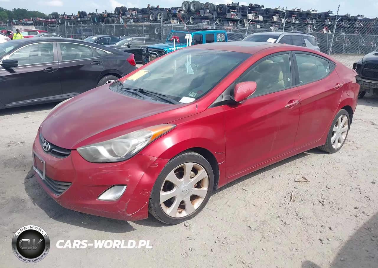 2012 Hyundai Elantra Limited (Ulsan Plant) VIN:KMHDH4AE2CU243328 - 2