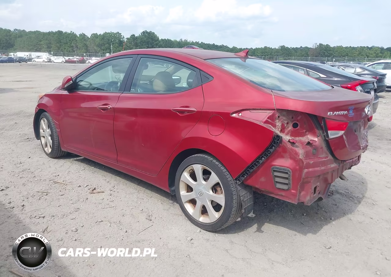 2012 Hyundai Elantra Limited (Ulsan Plant) VIN:KMHDH4AE2CU243328 - 3