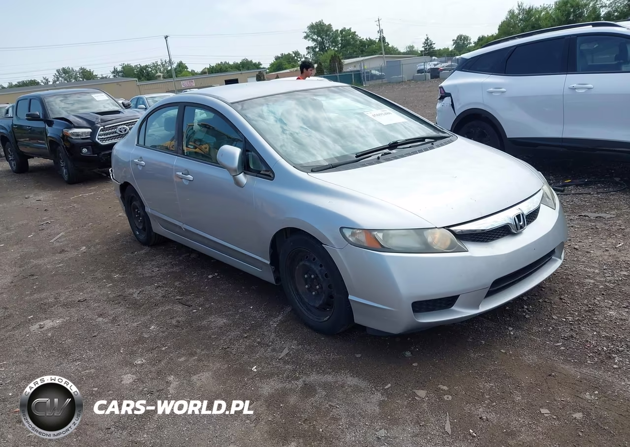 2010 Honda Civic Lx VIN:19XFA1F55AE086124 - 1