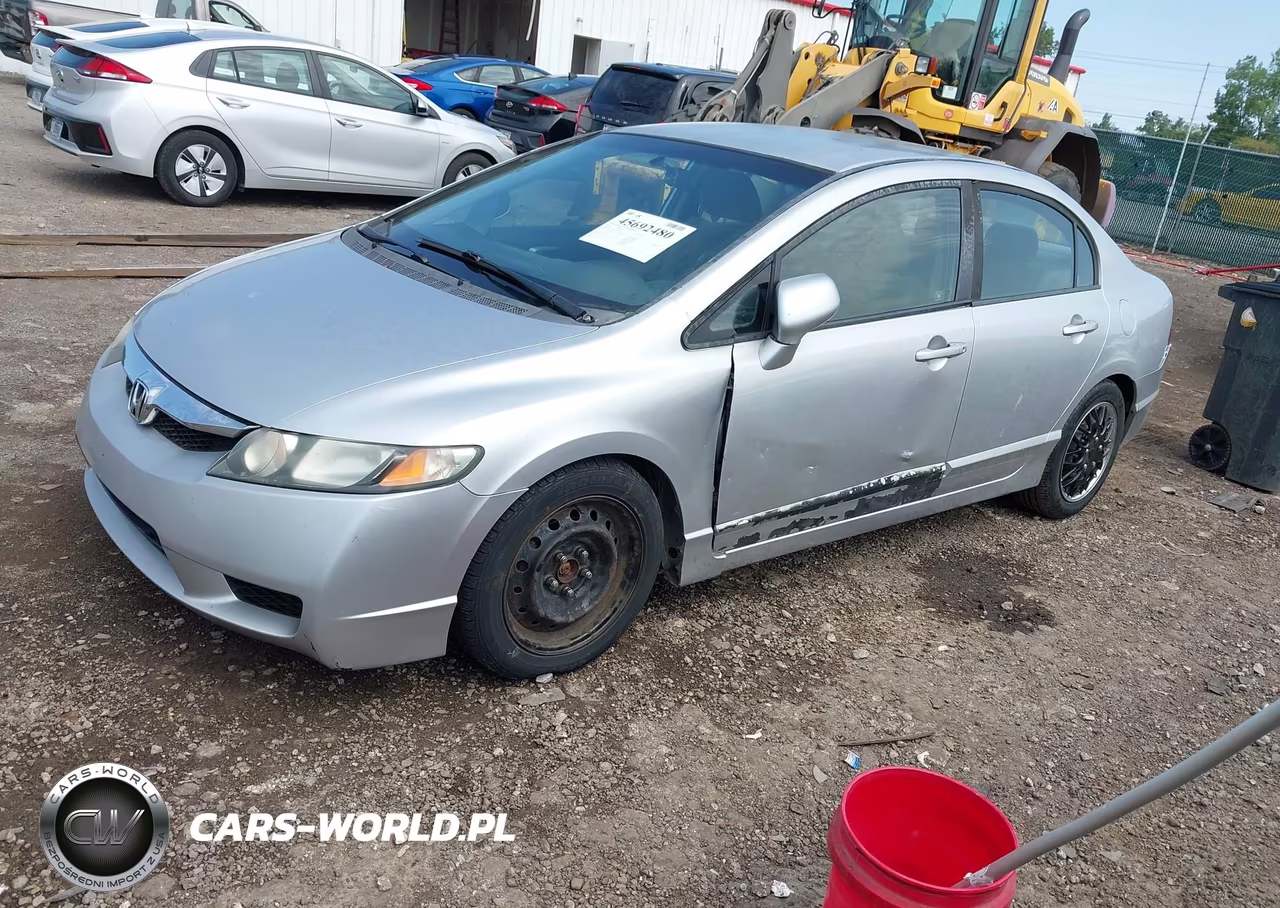 2010 Honda Civic Lx VIN:19XFA1F55AE086124 - 2