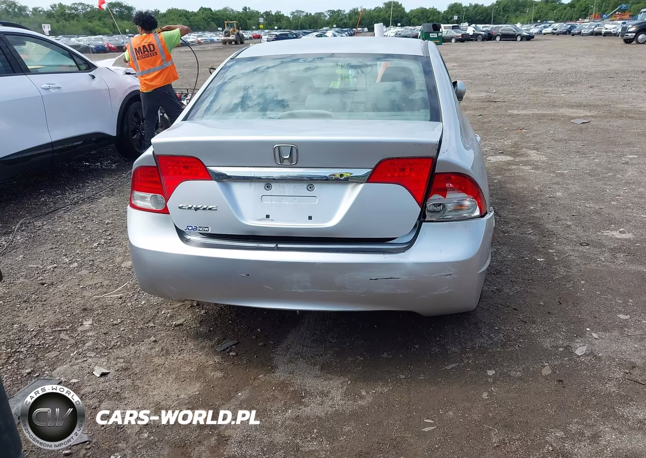 2010 Honda Civic Lx VIN:19XFA1F55AE086124 - 6