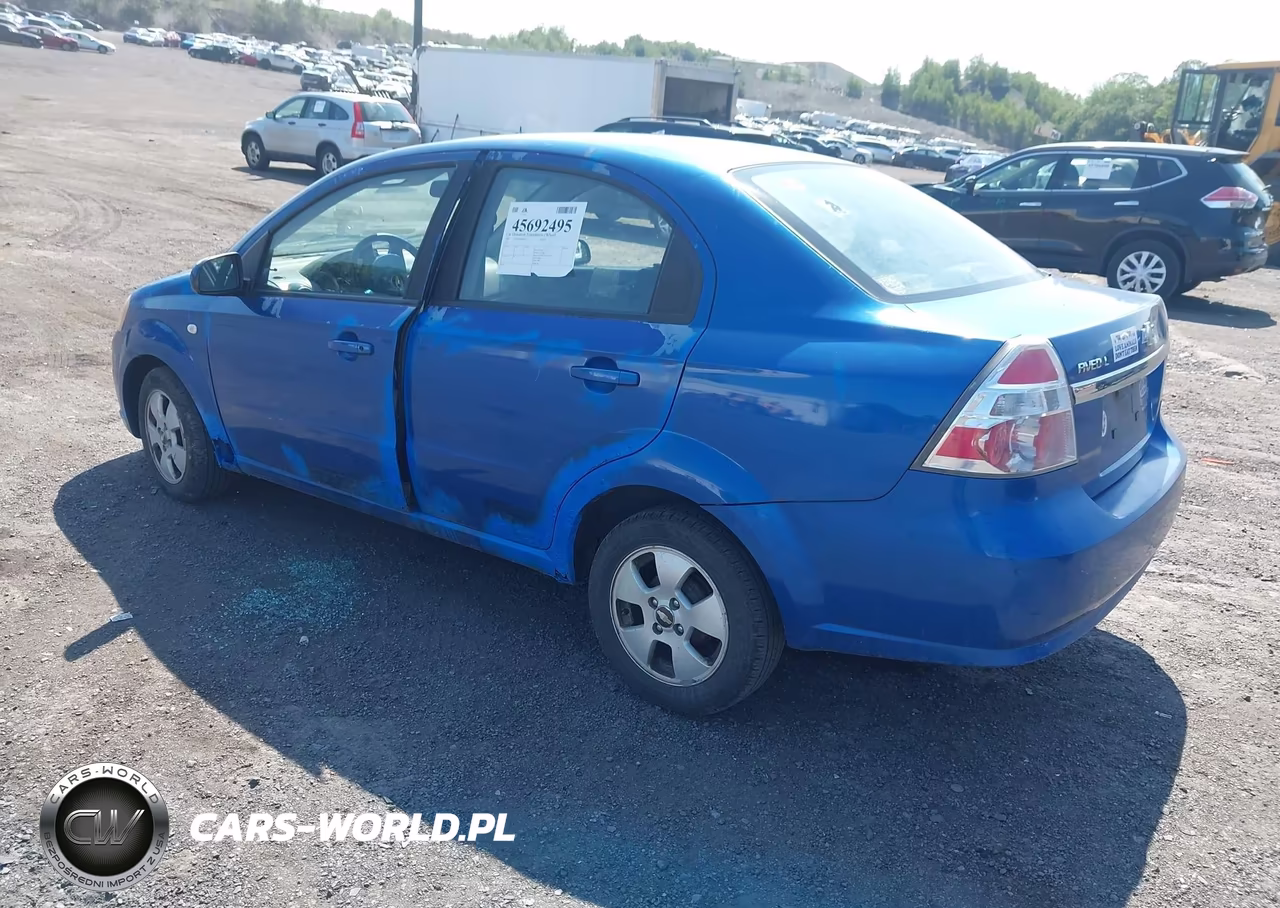 2007 Chevrolet Aveo Ls VIN:KL1TD56697B096520 - 3