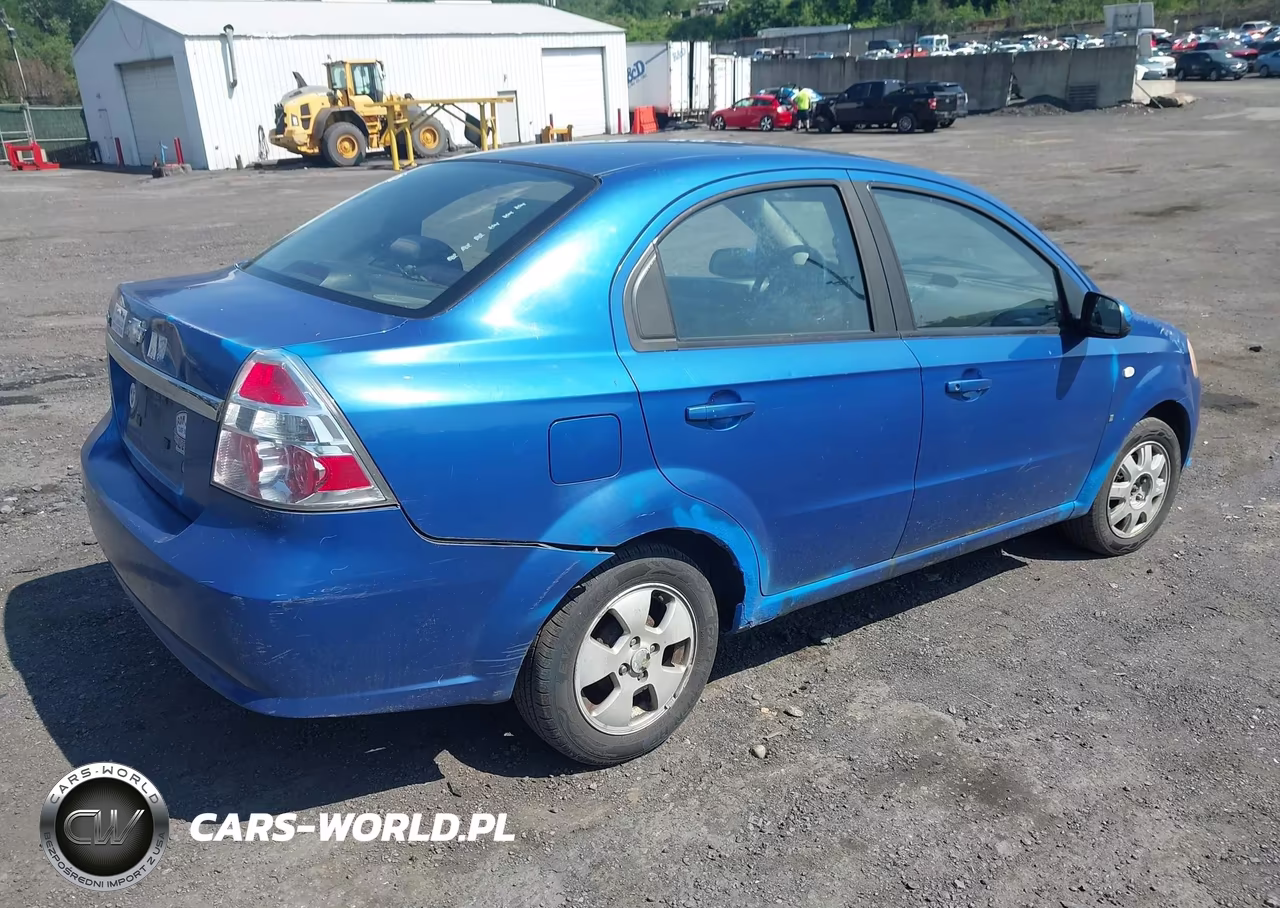2007 Chevrolet Aveo Ls VIN:KL1TD56697B096520 - 4