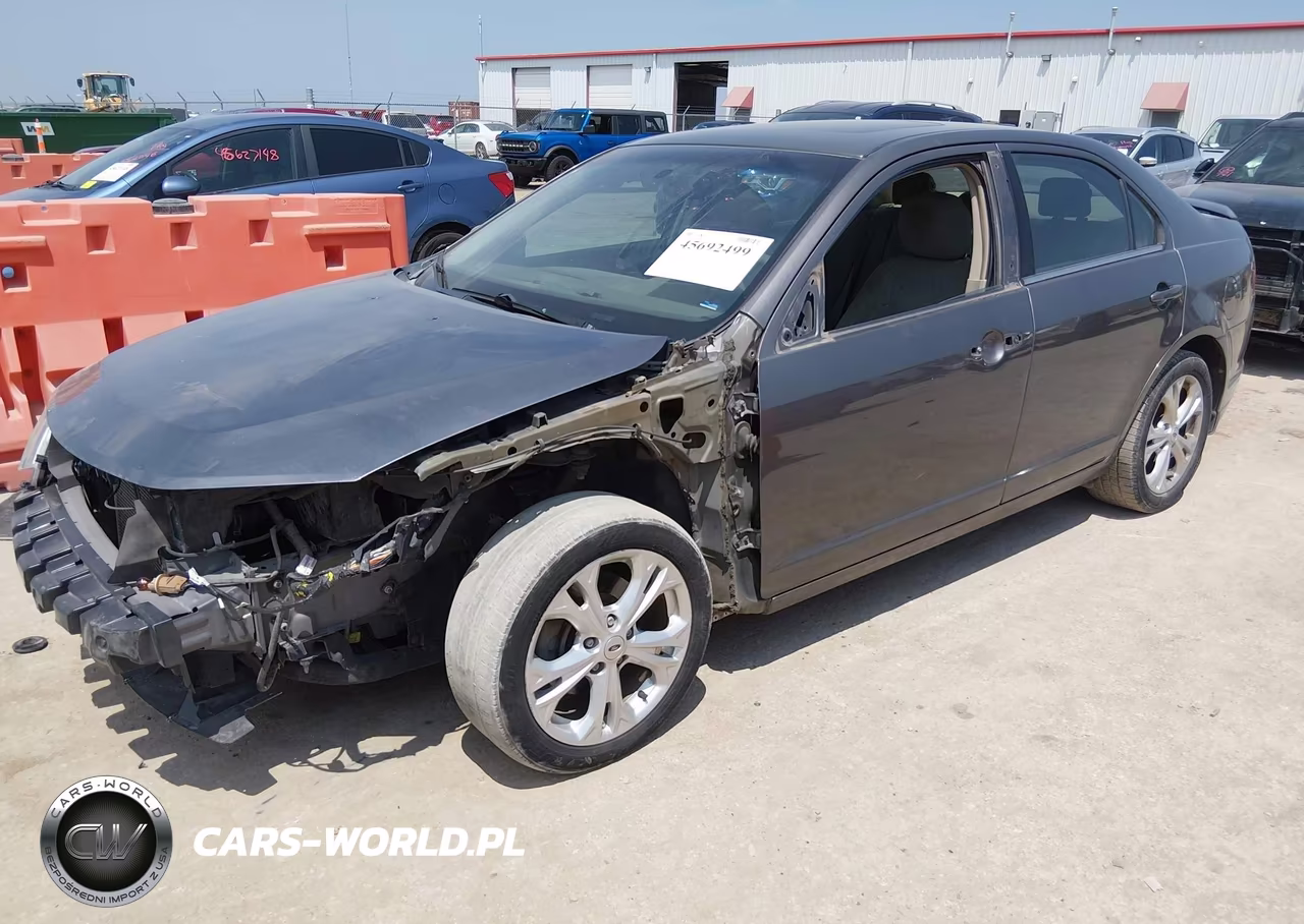 2012 Ford Fusion Se VIN:3FAHP0HA3CR294578 - 2