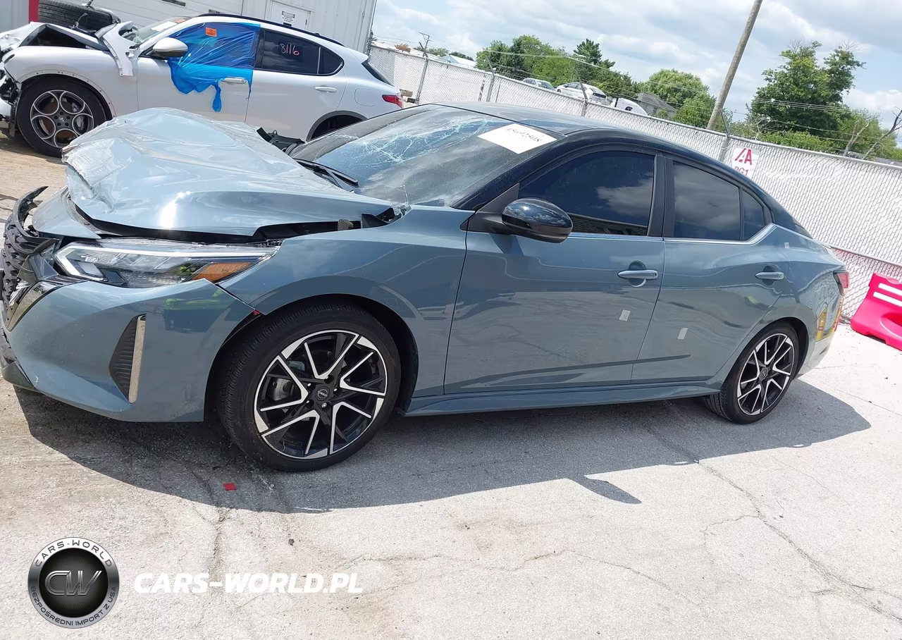 2025 Nissan Sentra Sr VIN:3N1AB8DV2SY319656 - 14