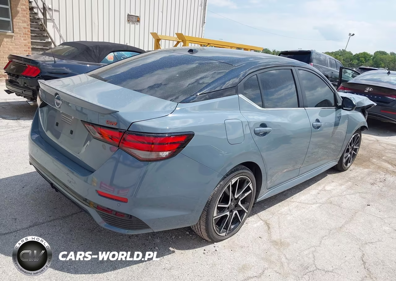 2025 Nissan Sentra Sr VIN:3N1AB8DV2SY319656 - 4