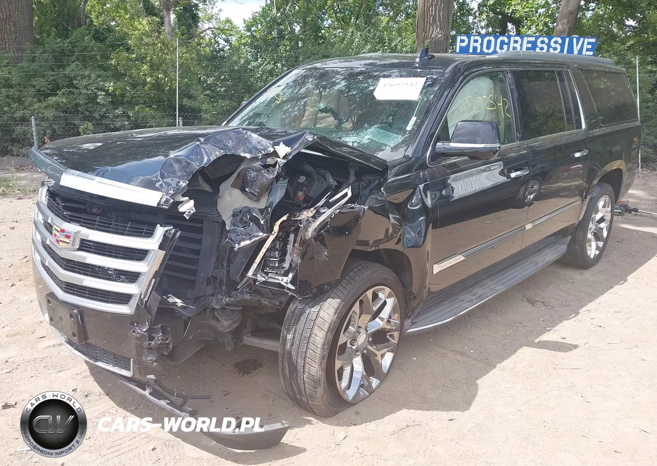 2015 Cadillac Escalade Esv Luxury VIN:1GYS4SKJ5FR586160 - 2