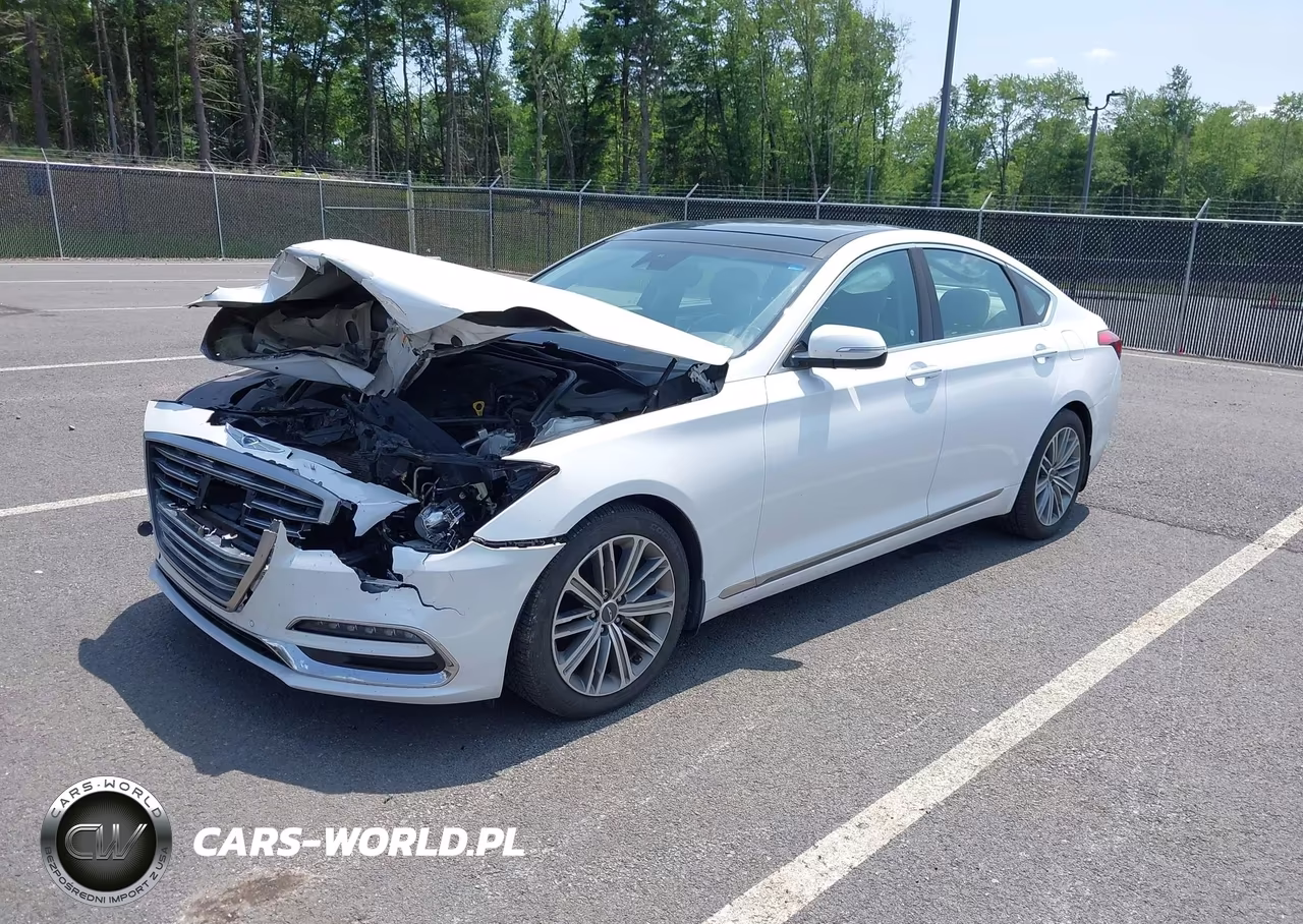 2018 Genesis G80 3.8 VIN:KMHGN4JE9JU227002 - 2