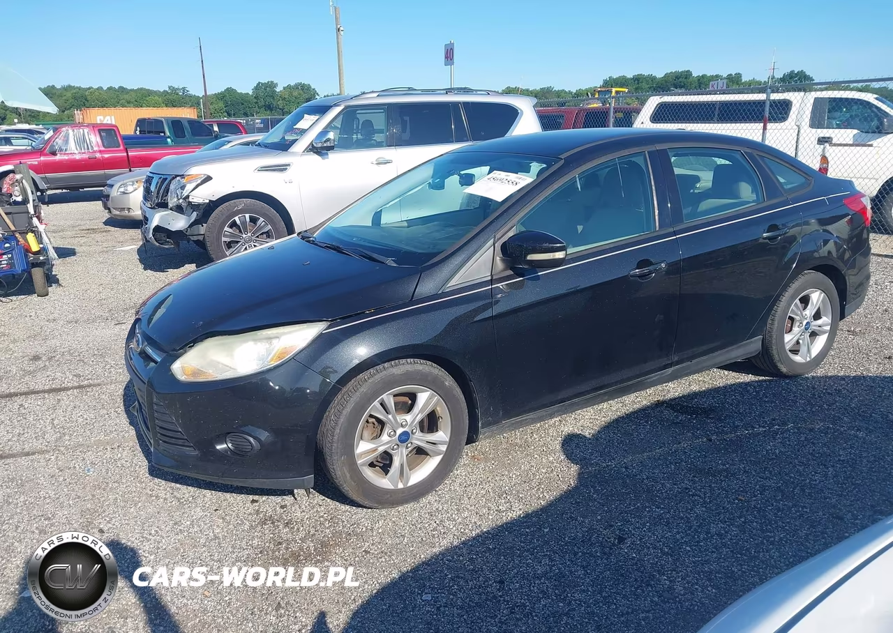 2013 Ford Focus Se VIN:1FADP3F29DL375922 - 2