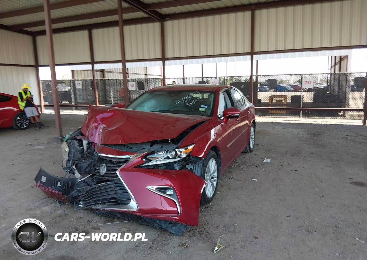 2017 Lexus Es 350 VIN:58ABK1GGXHU040302 - 2