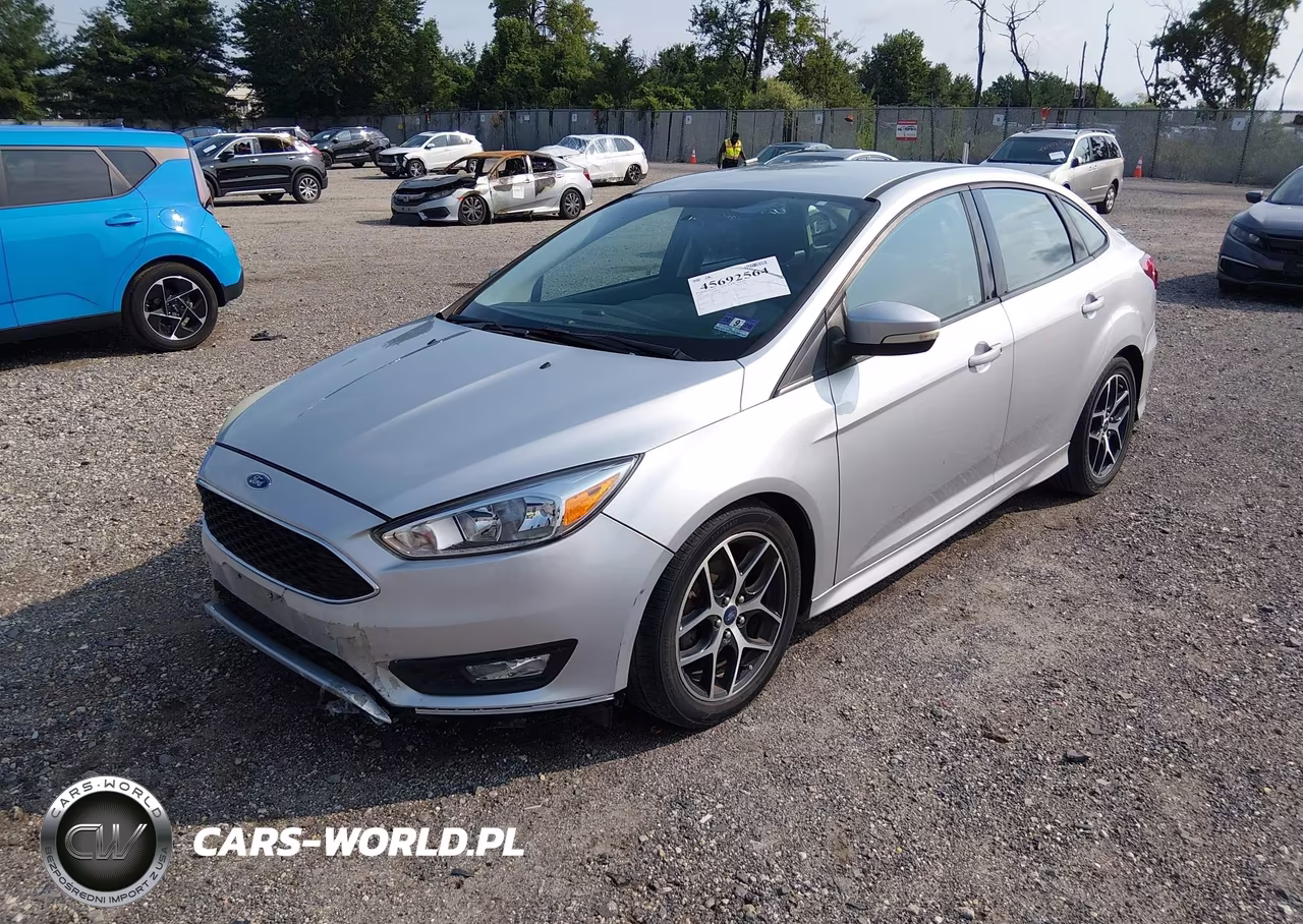 2015 Ford Focus Se VIN:1FADP3F28FL344731 - 2
