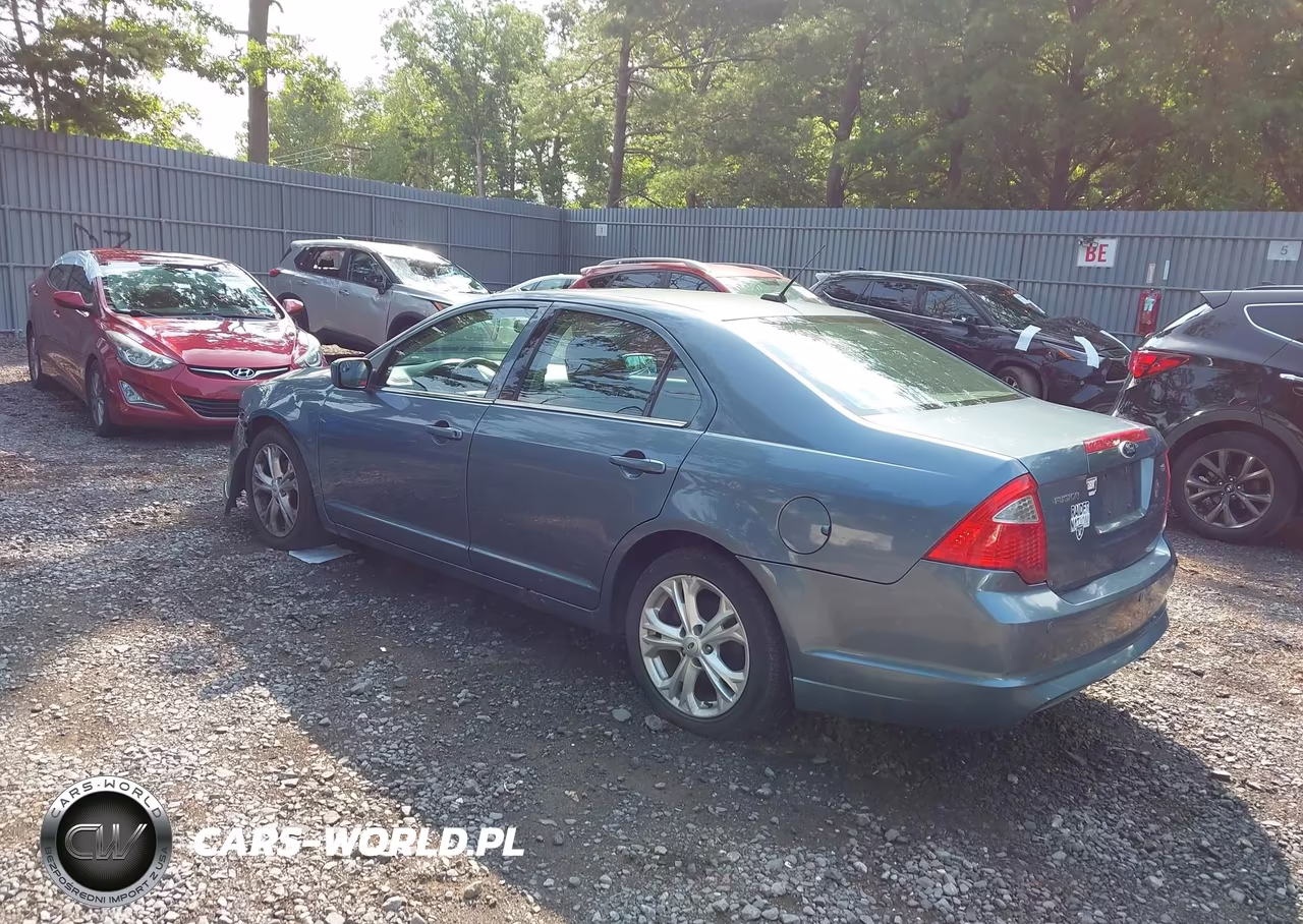 2012 Ford Fusion Se VIN:3FAHP0HA4CR387237 - 3