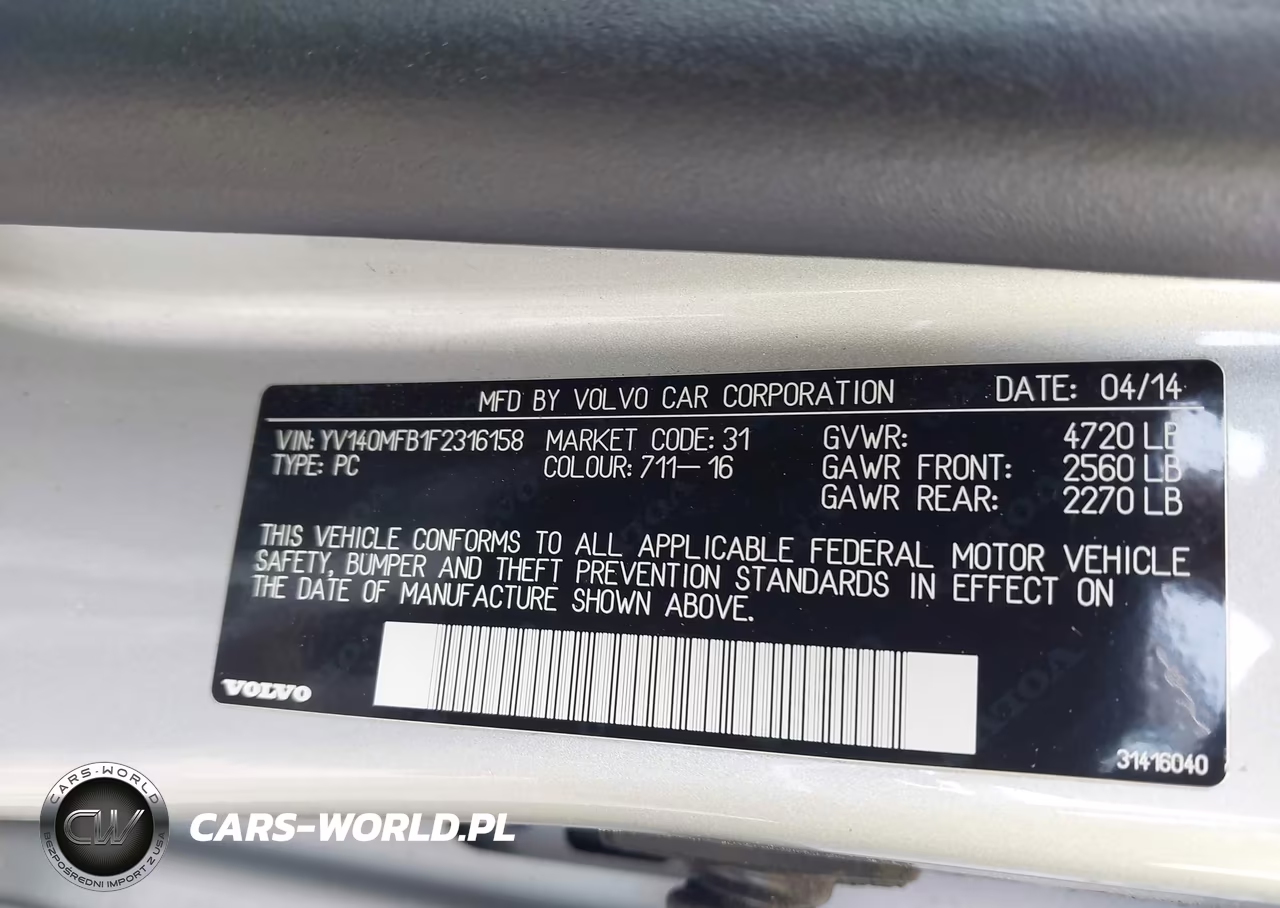 2015 Volvo S60 T5 Premier VIN:YV140MFB1F2316158 - 9