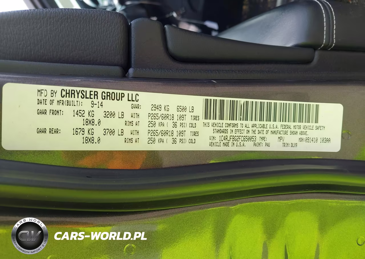 2015 Jeep Grand Cherokee Limited VIN:1C4RJFBG2FC650053 - 9