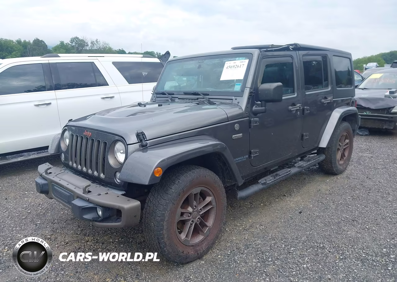 2016 Jeep Wrangler Unlimited 75Th Anniversary VIN:1C4BJWEG1GL251701 - 2