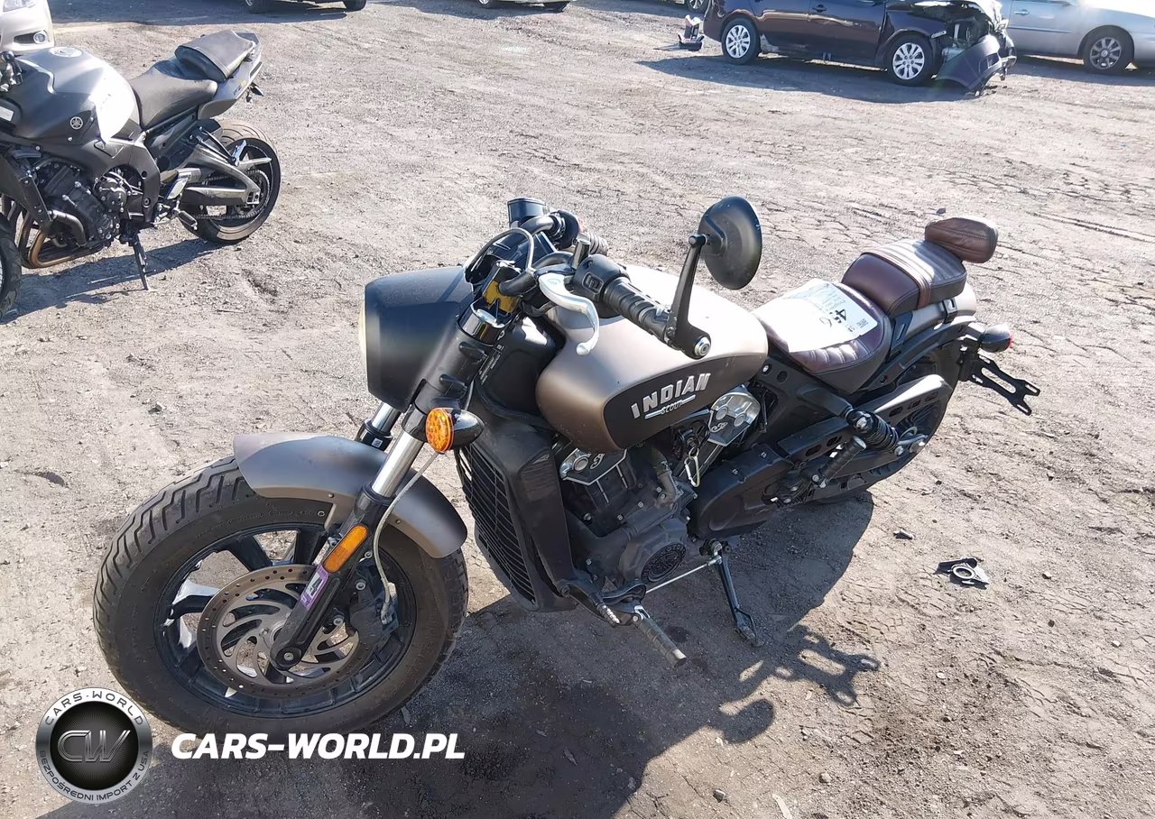 2018 Indian Motorcycle Co. Scout Bobber VIN:56KMTB005J3135084 - 2