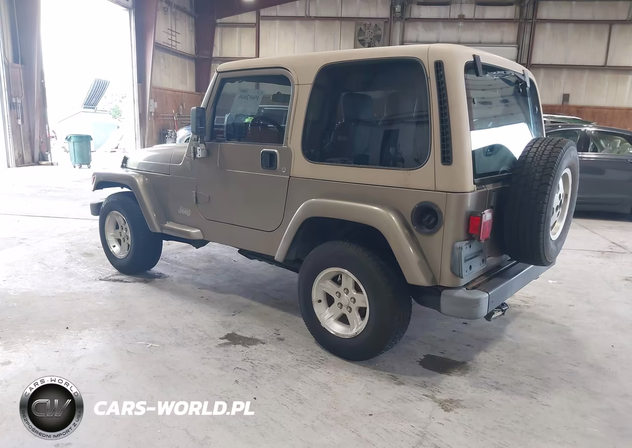 2004 Jeep Wrangler Sahara VIN:1J4FA59S64P757582 - 3