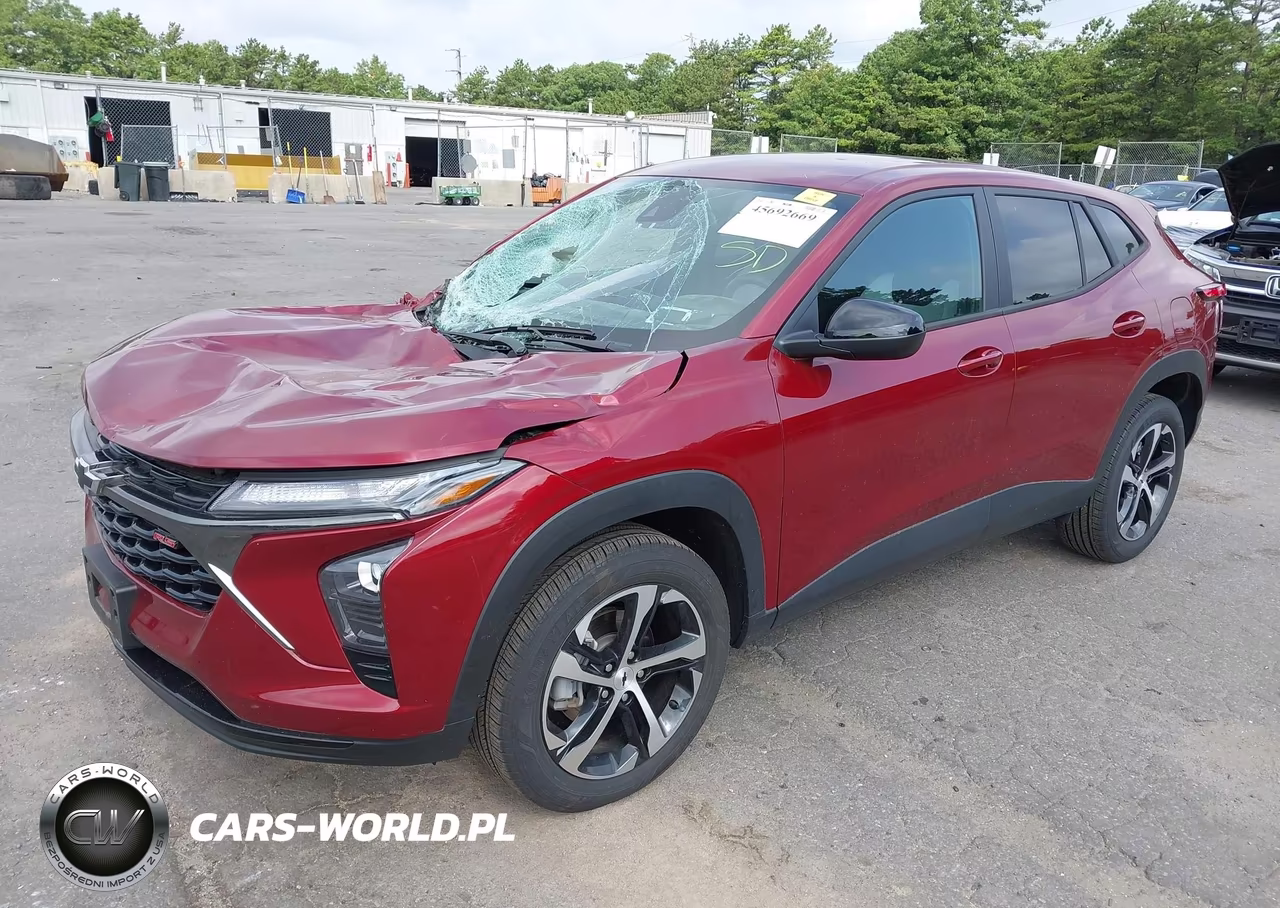 2025 Chevrolet Trax Fwd 1Rs VIN:KL77LGEP0SC127155 - 2