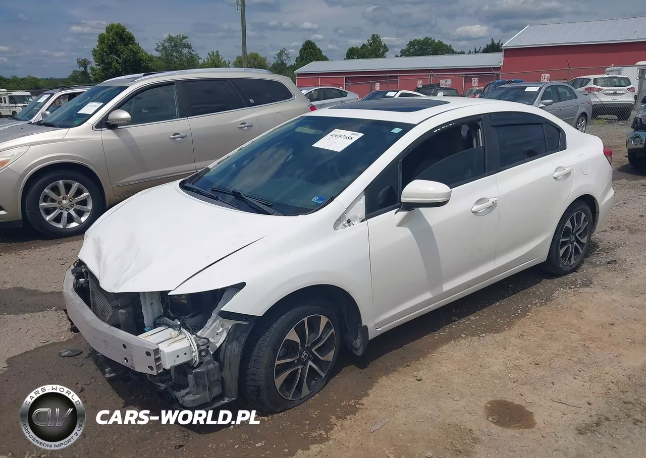 2015 Honda Civic Ex VIN:19XFB2F85FE004803 - 2