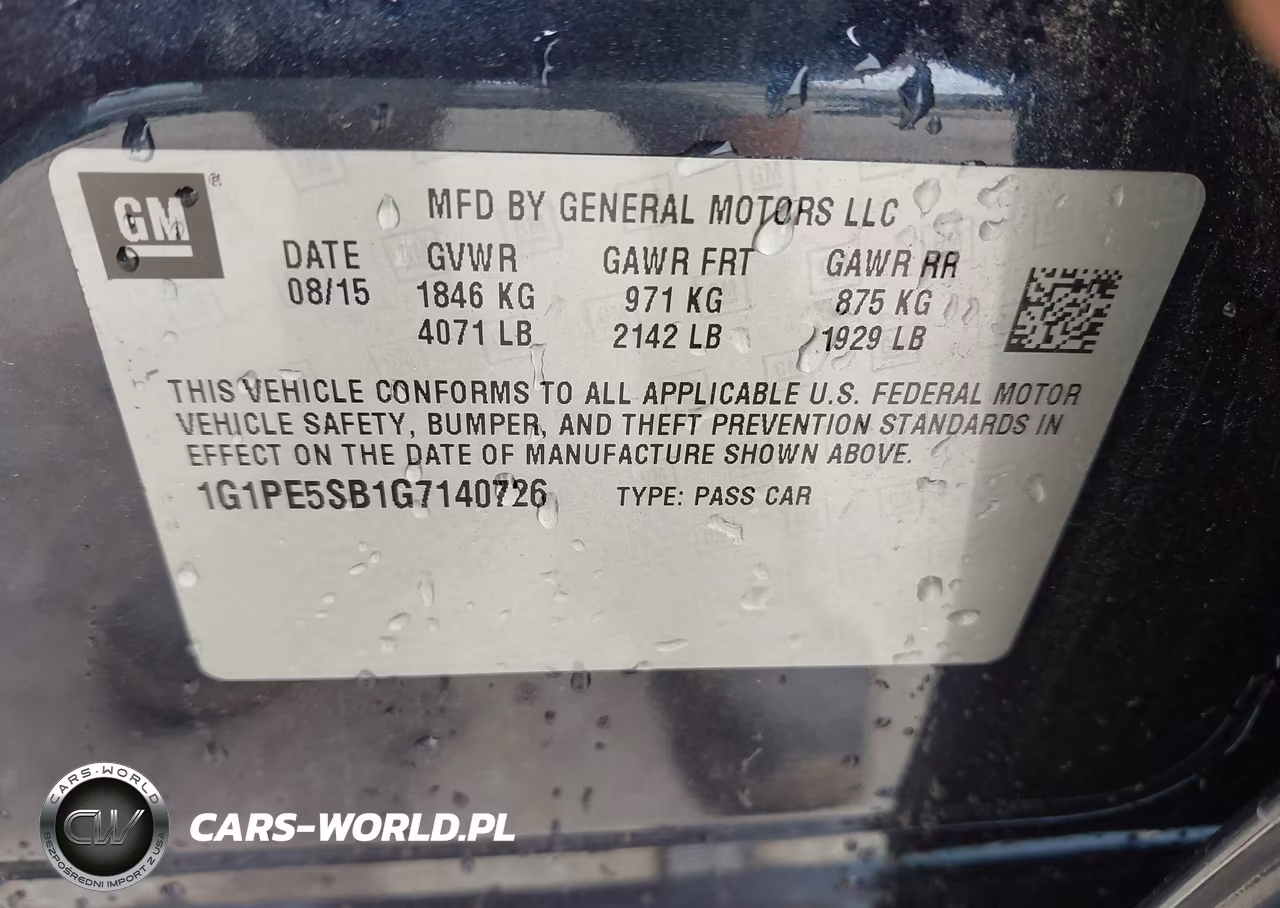 2016 Chevrolet Cruze Limited 1Lt Auto VIN:1G1PE5SB1G7140726 - 9