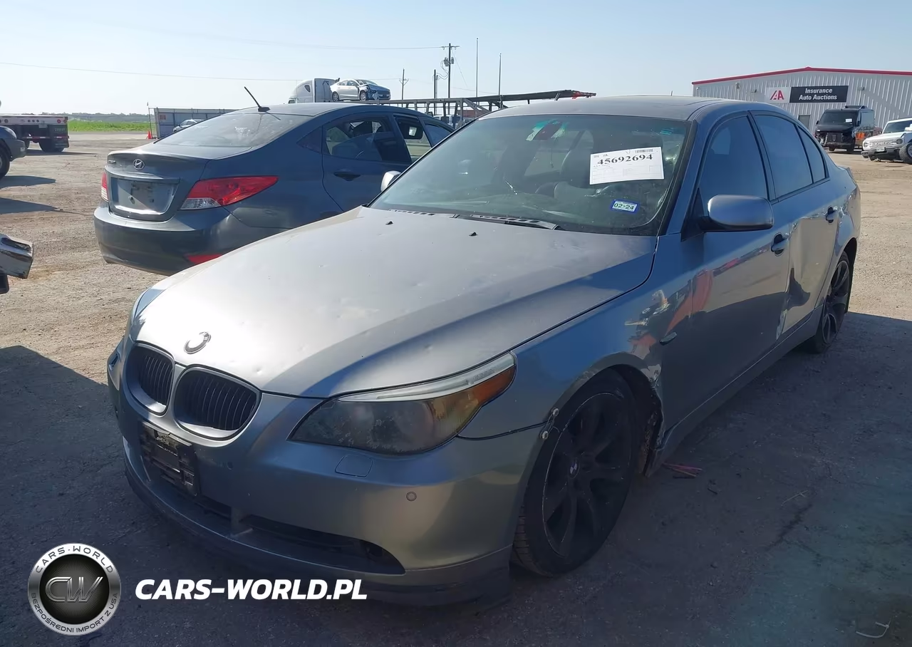 2004 BMW 545I VIN:WBANB33514B109048 - 2
