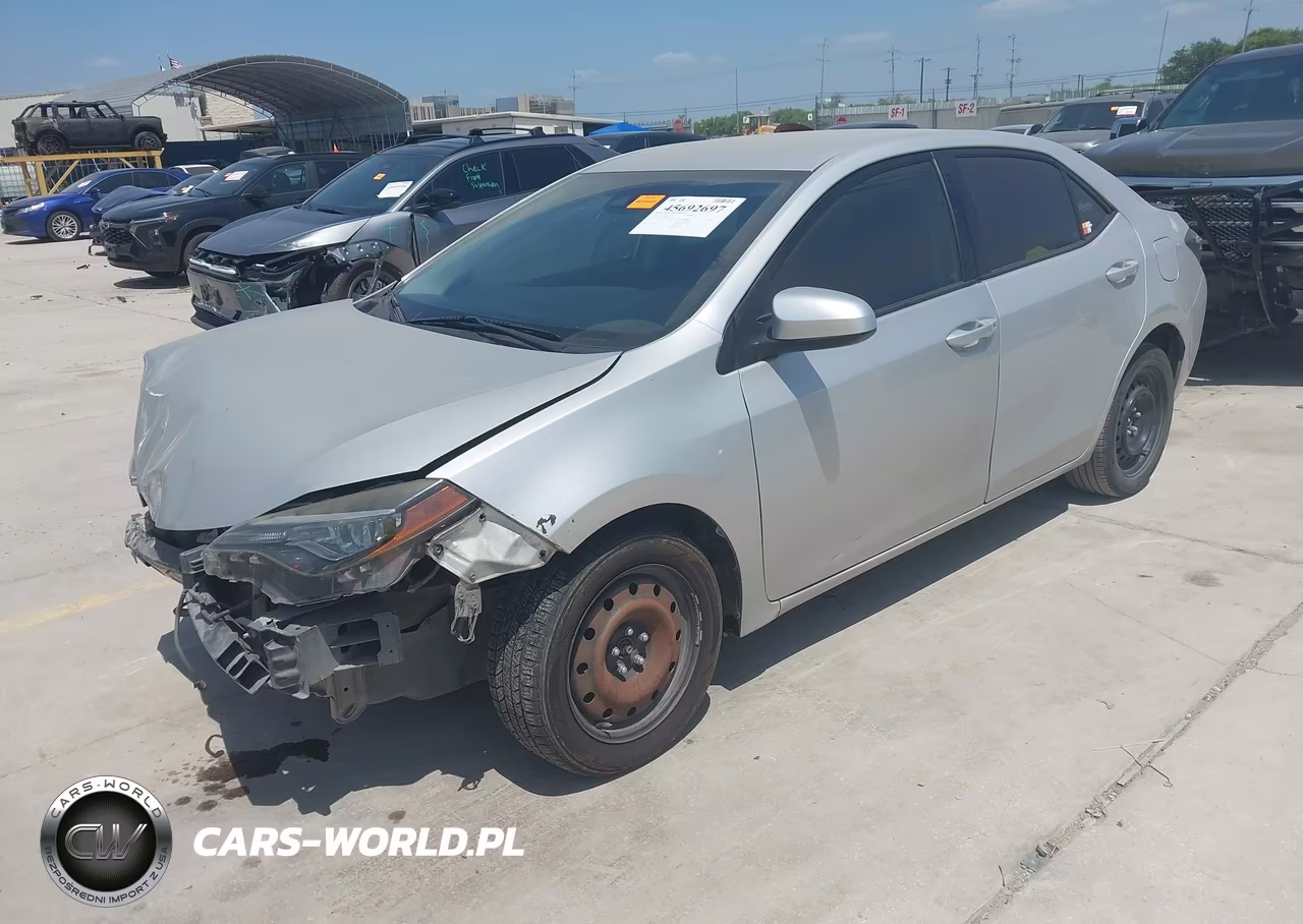2019 Toyota Corolla Le VIN:5YFBURHE0KP885844 - 2