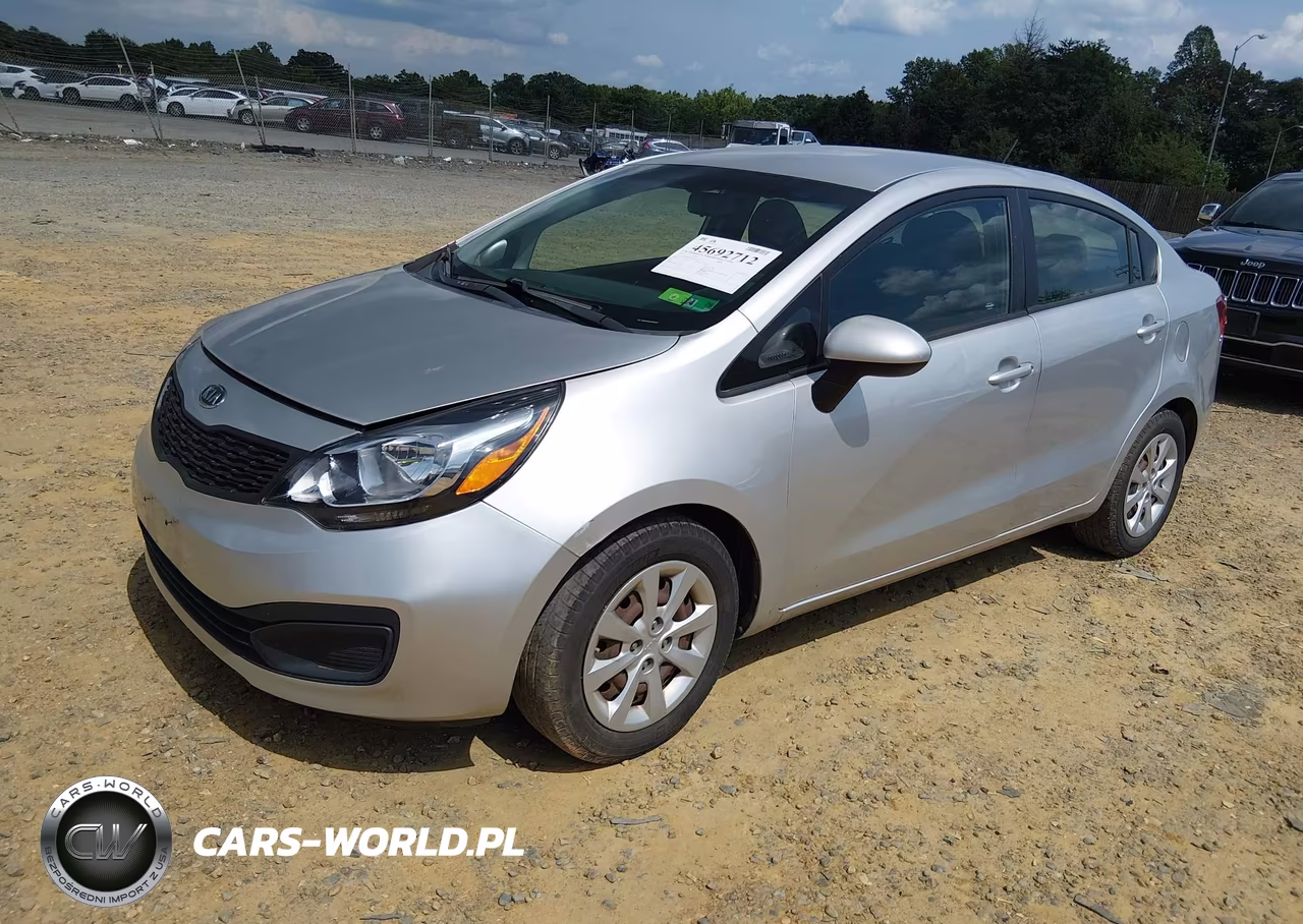 2012 Kia Rio Lx VIN:KNADM4A32C6058325 - 2