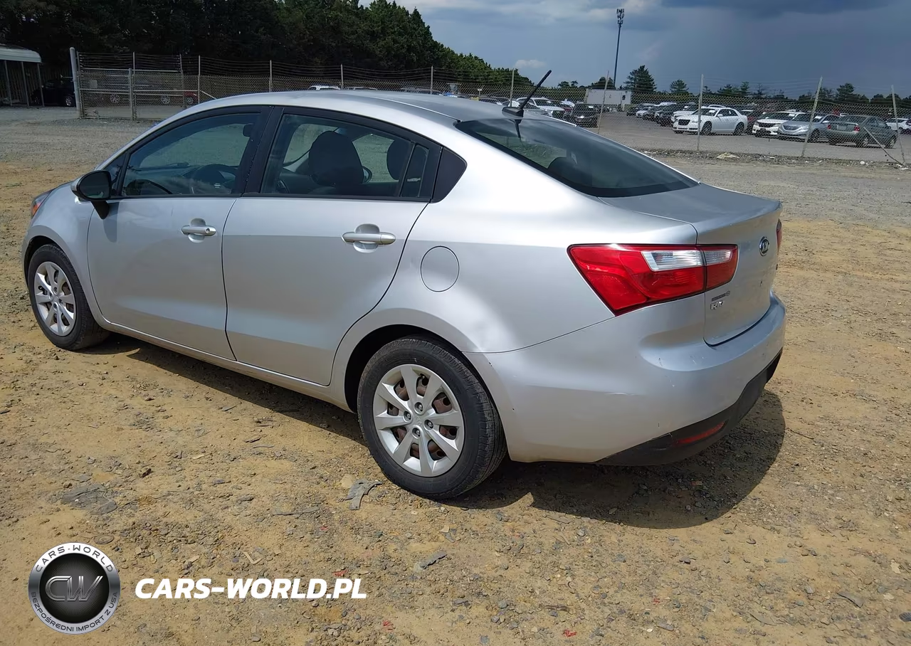 2012 Kia Rio Lx VIN:KNADM4A32C6058325 - 3