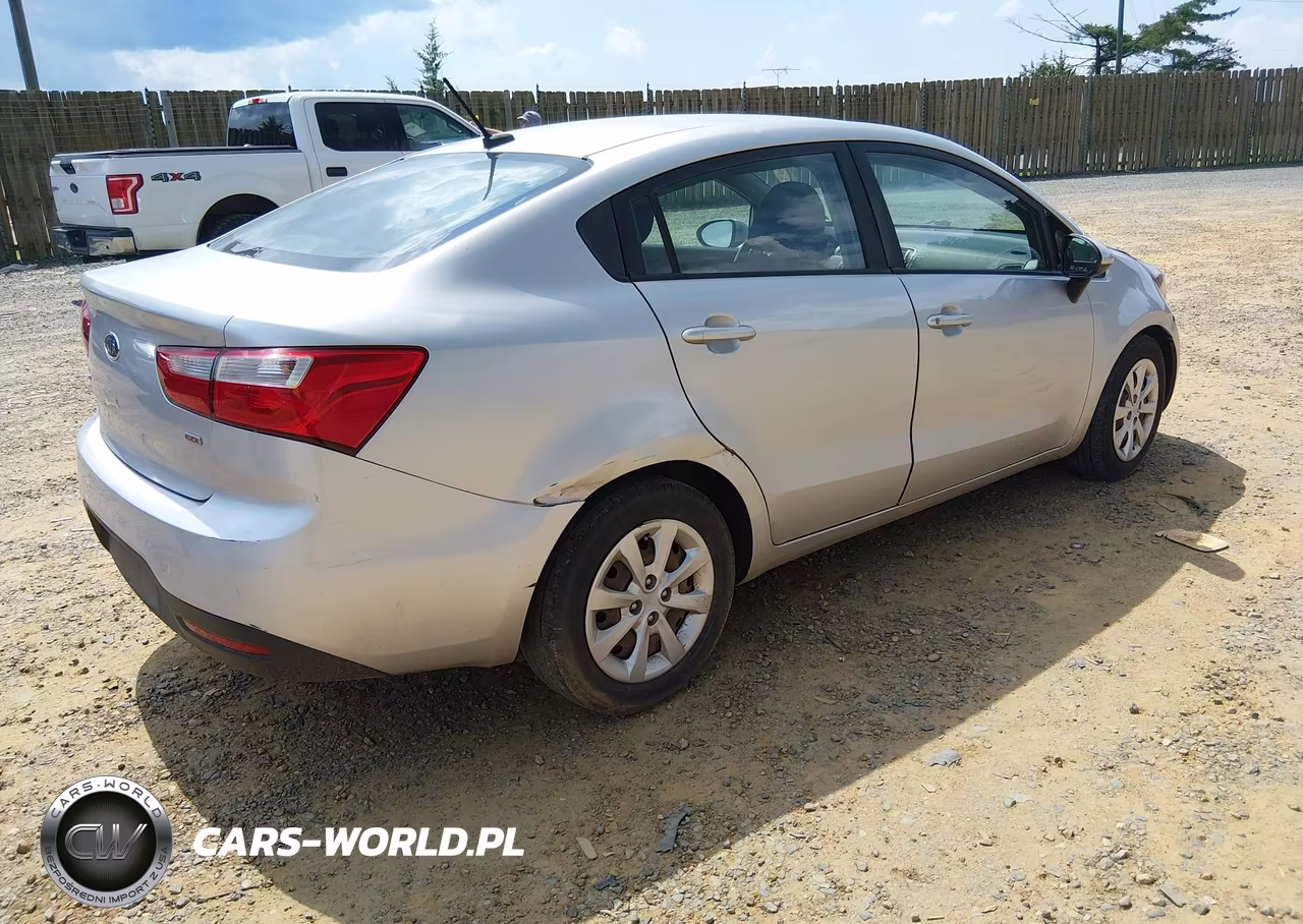 2012 Kia Rio Lx VIN:KNADM4A32C6058325 - 4