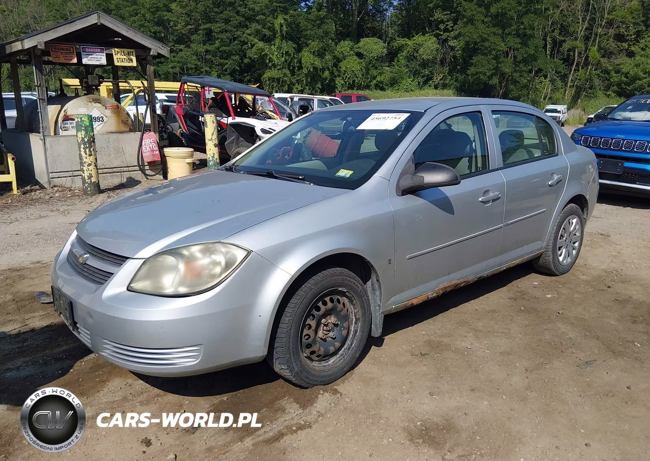 2009 Chevrolet Cobalt Ls VIN:1G1AS58H497278564 - 2