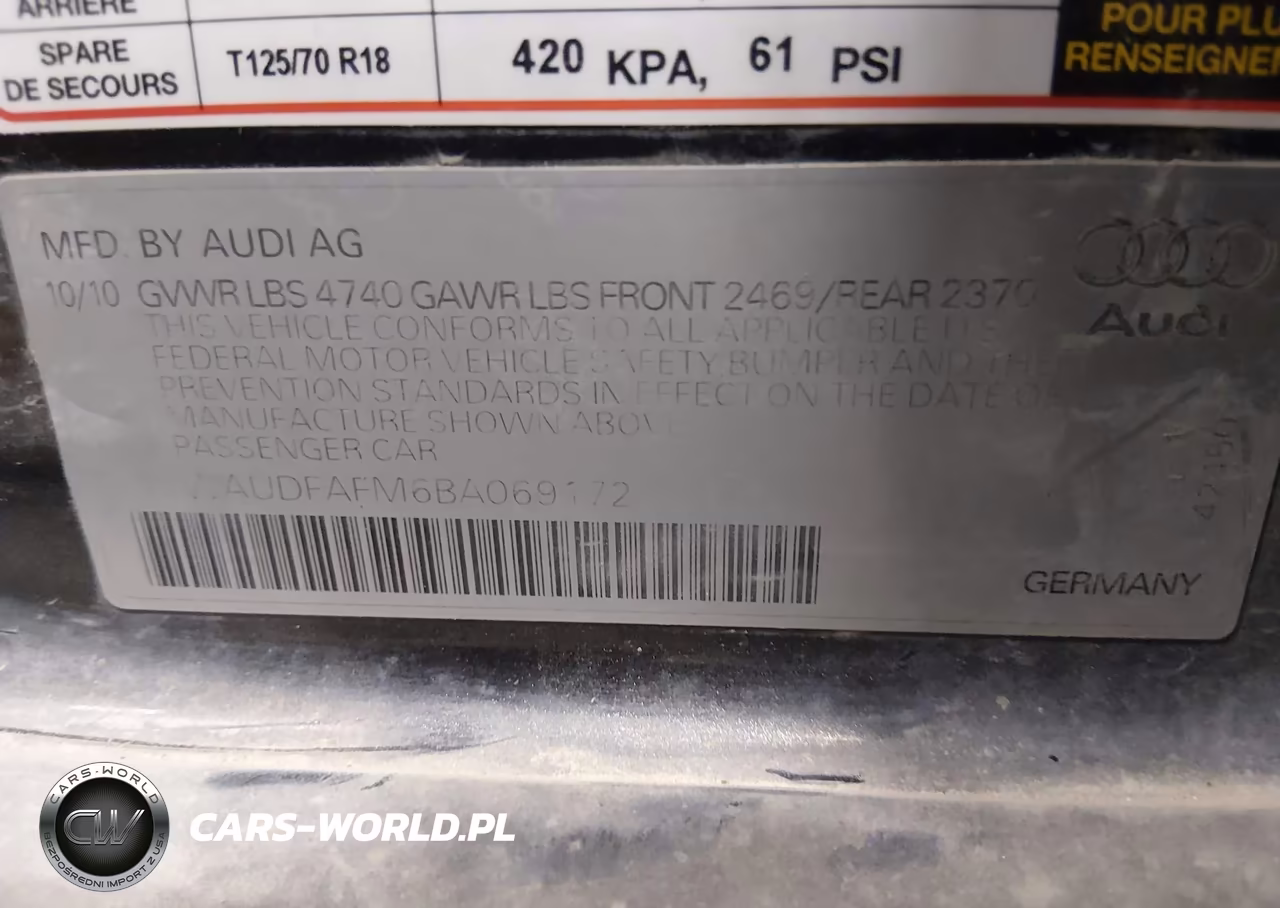 2011 Audi A3 2.0T Premium VIN:WAUDFAFM6BA069172 - 9