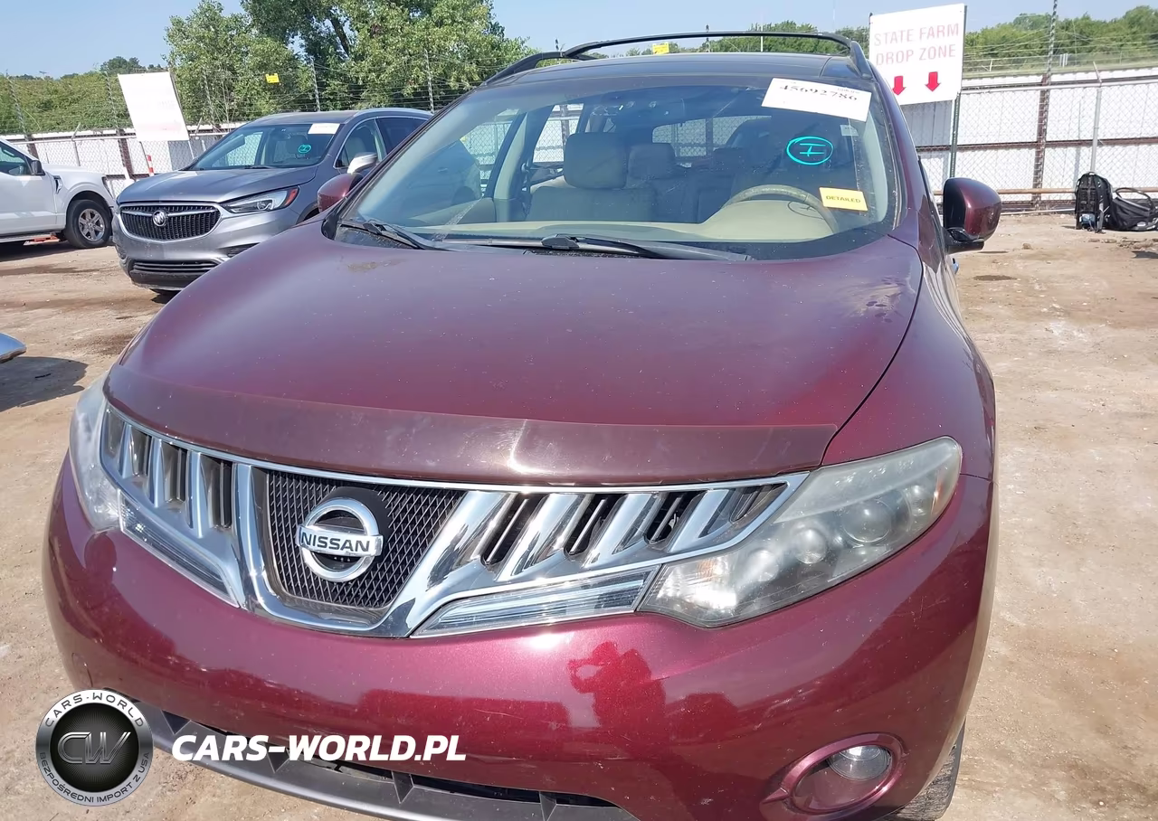 2009 Nissan Murano Sl VIN:JN8AZ18U09W105403 - 12