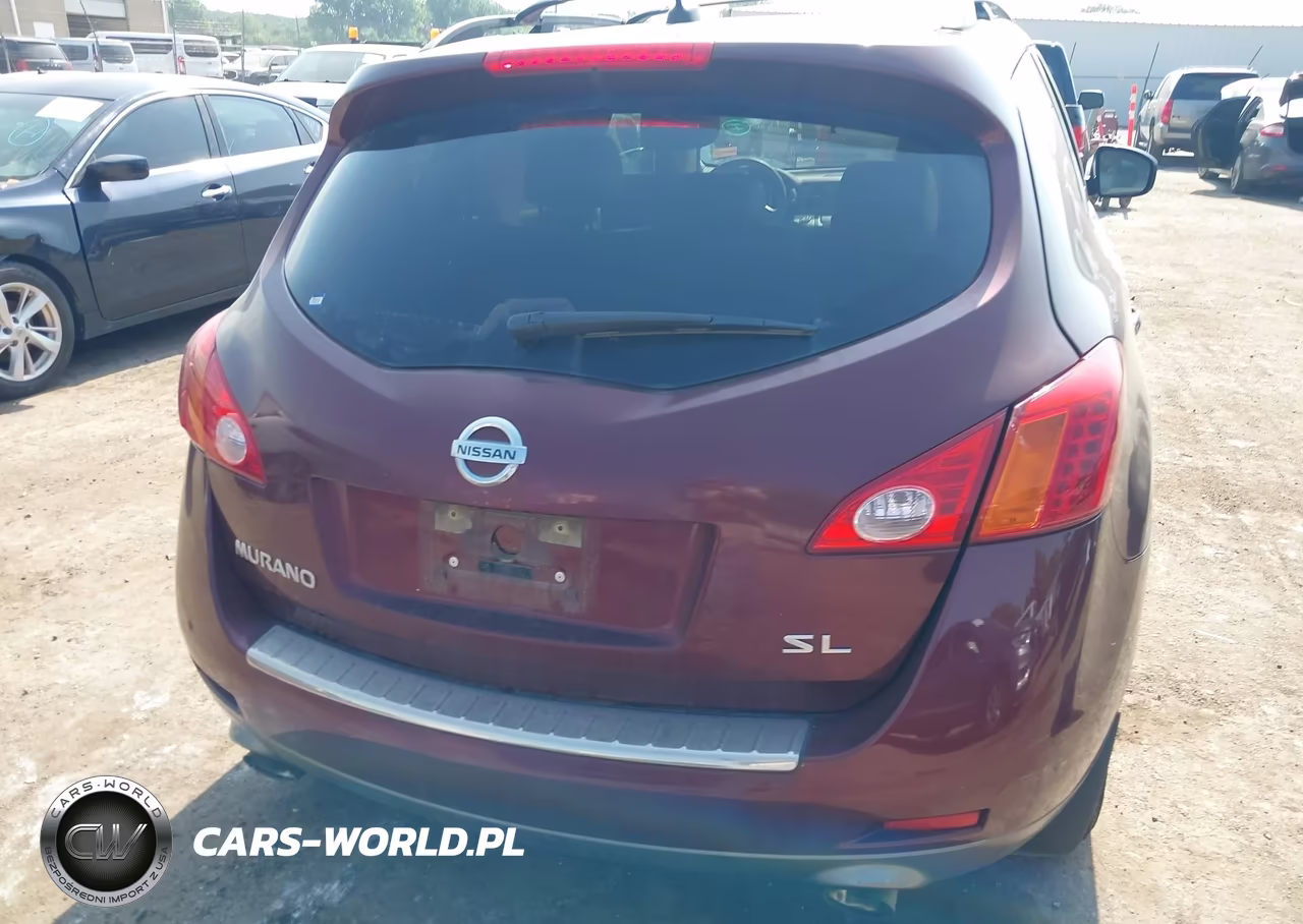 2009 Nissan Murano Sl VIN:JN8AZ18U09W105403 - 16