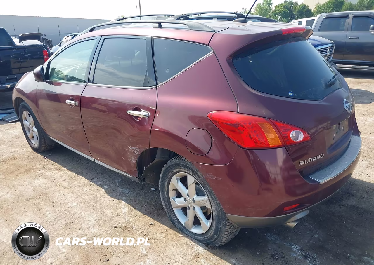 2009 Nissan Murano Sl VIN:JN8AZ18U09W105403 - 3