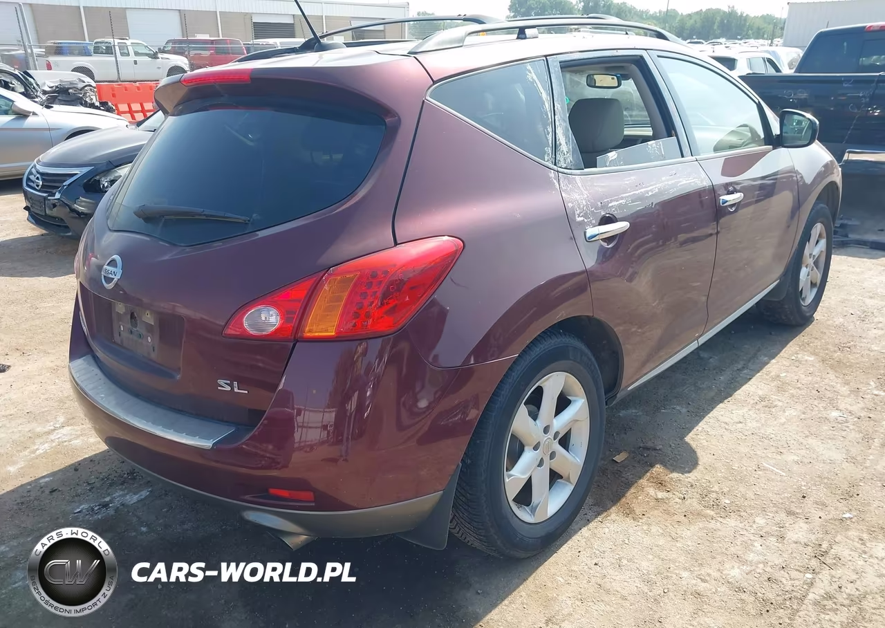 2009 Nissan Murano Sl VIN:JN8AZ18U09W105403 - 4