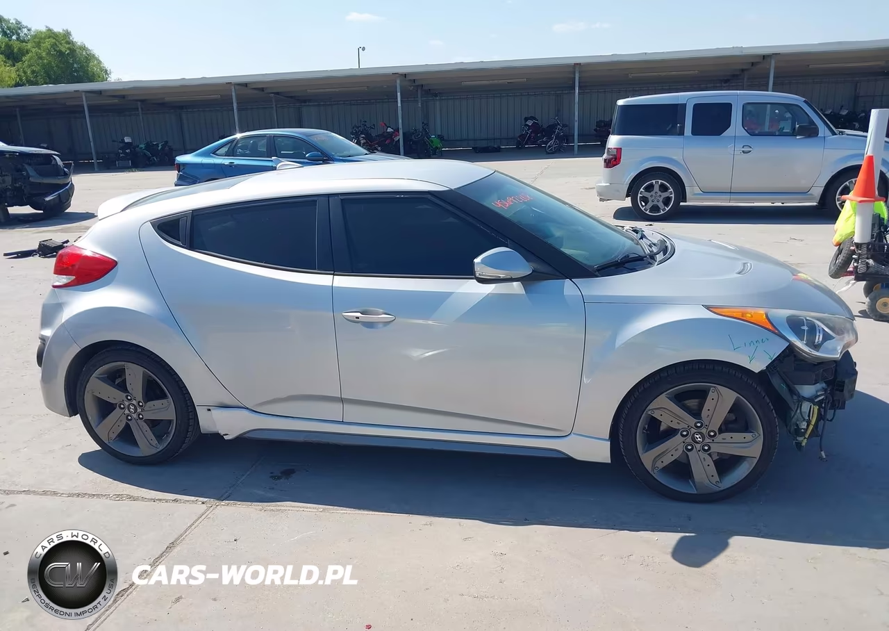 2013 Hyundai Veloster Turbo W-Black VIN:KMHTC6AE9DU154508 - 14