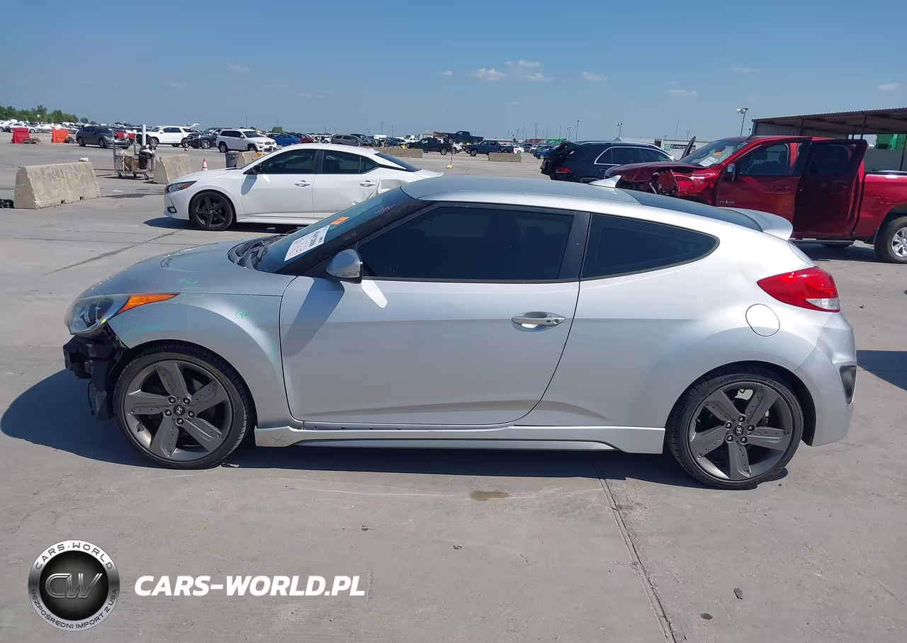 2013 Hyundai Veloster Turbo W-Black VIN:KMHTC6AE9DU154508 - 15