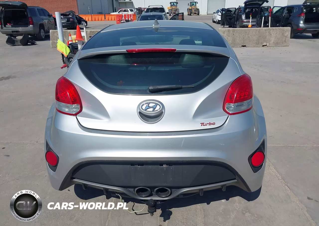 2013 Hyundai Veloster Turbo W-Black VIN:KMHTC6AE9DU154508 - 17