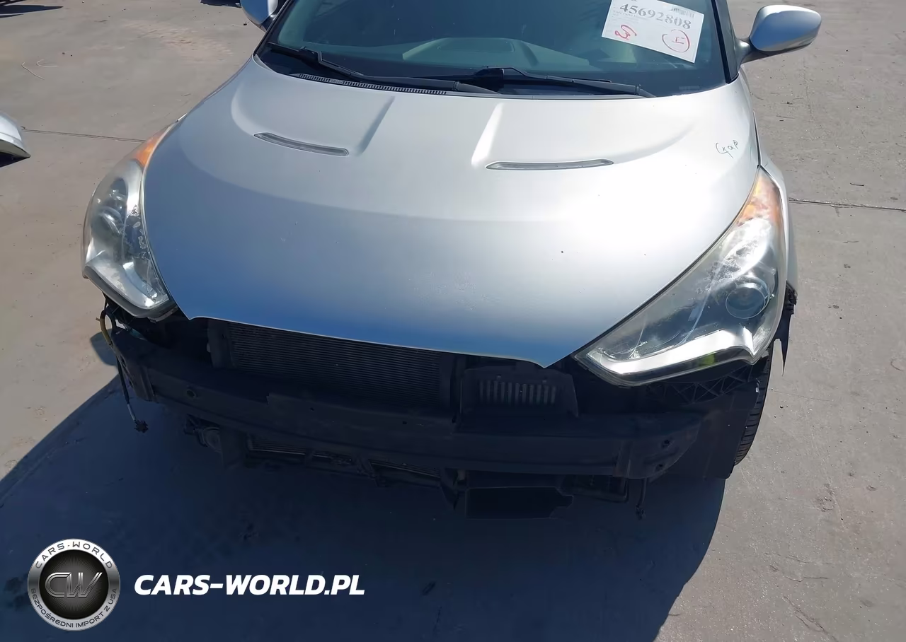 2013 Hyundai Veloster Turbo W-Black VIN:KMHTC6AE9DU154508 - 6