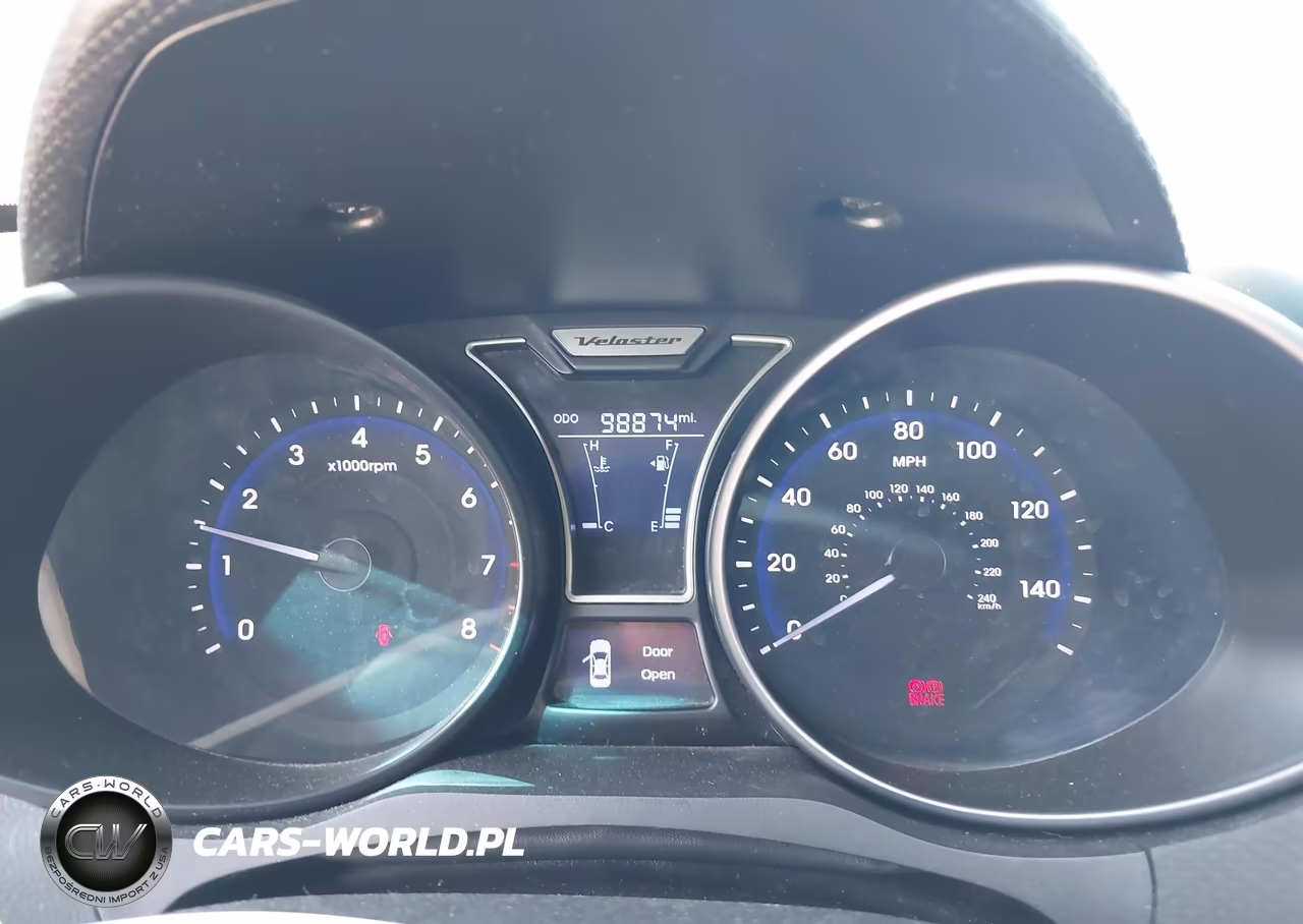 2013 Hyundai Veloster Turbo W-Black VIN:KMHTC6AE9DU154508 - 7
