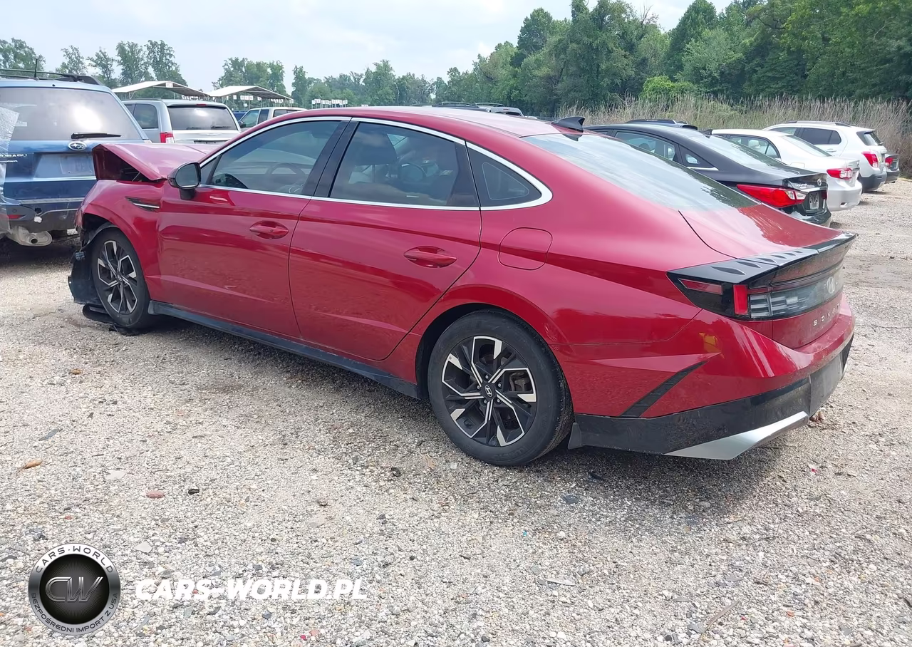 2025 Hyundai Sonata Sel VIN:KMHL64JA4SA481311 - 3