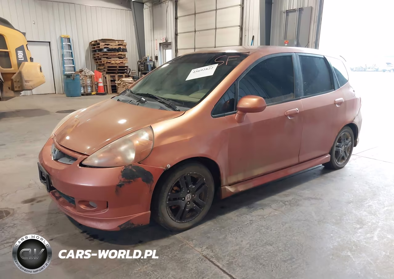 2007 Honda Fit Sport VIN:JHMGD37627S062074 - 2