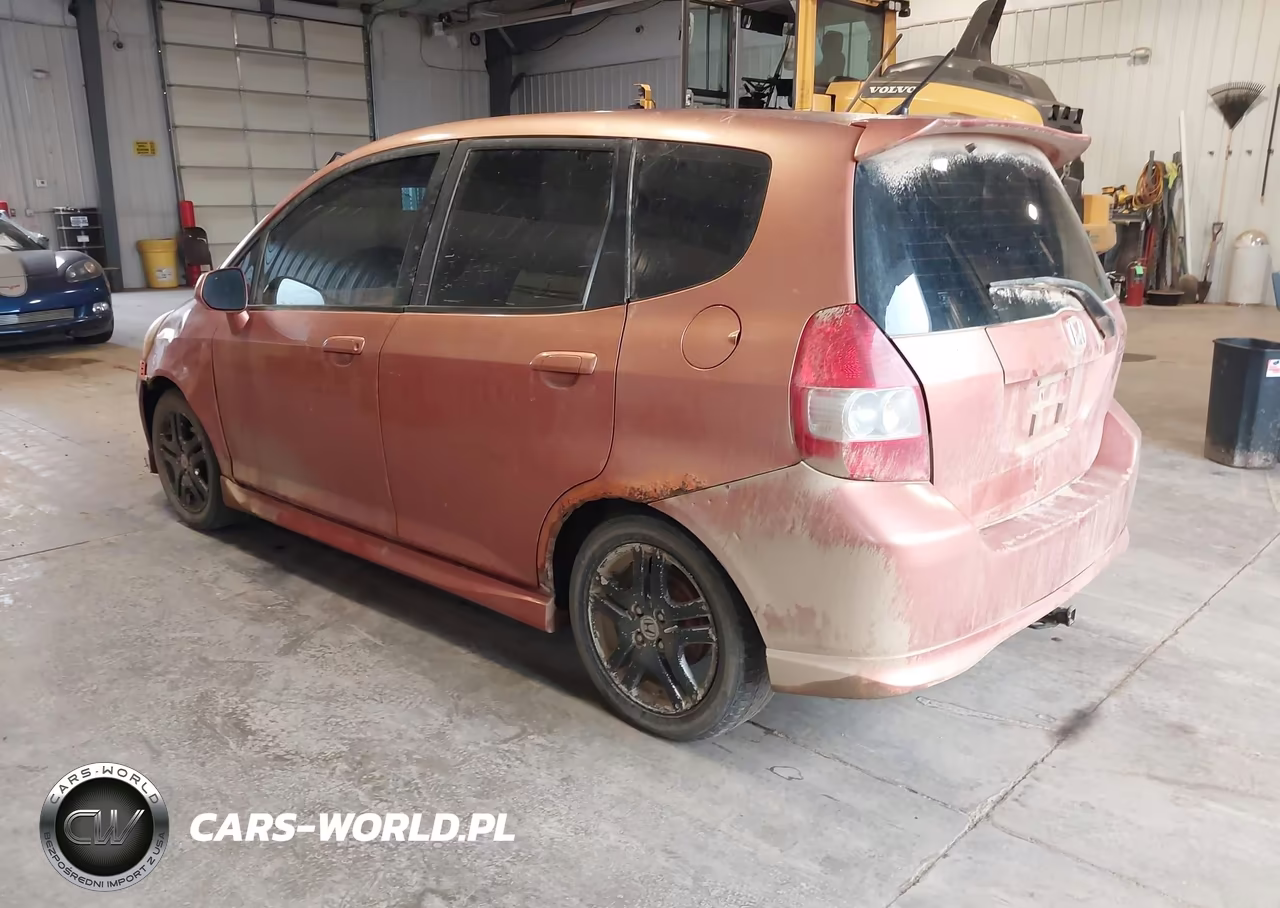 2007 Honda Fit Sport VIN:JHMGD37627S062074 - 3
