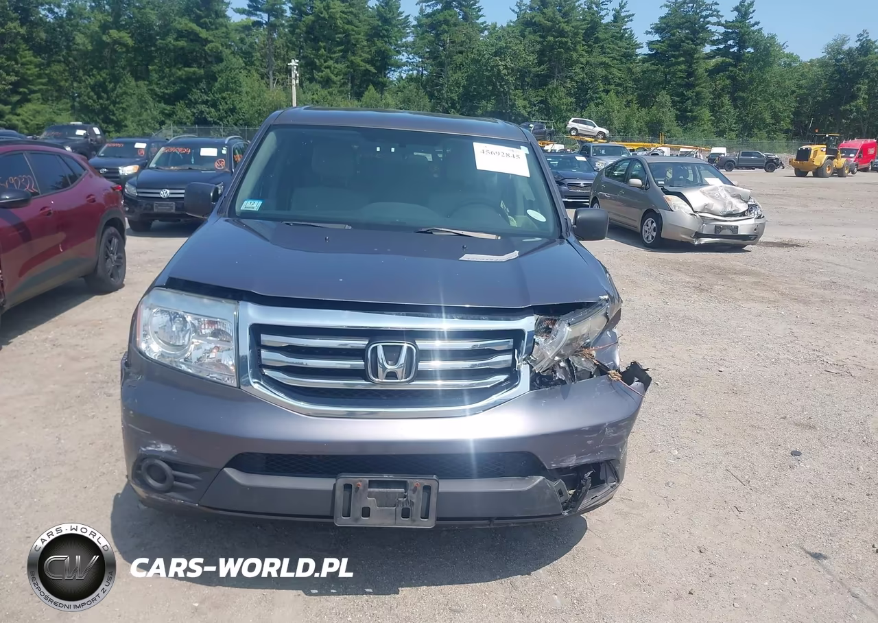2015 Honda Pilot Lx VIN:5FNYF4H25FB067735 - 12