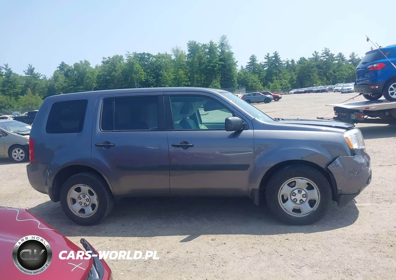 2015 Honda Pilot Lx VIN:5FNYF4H25FB067735 - 13