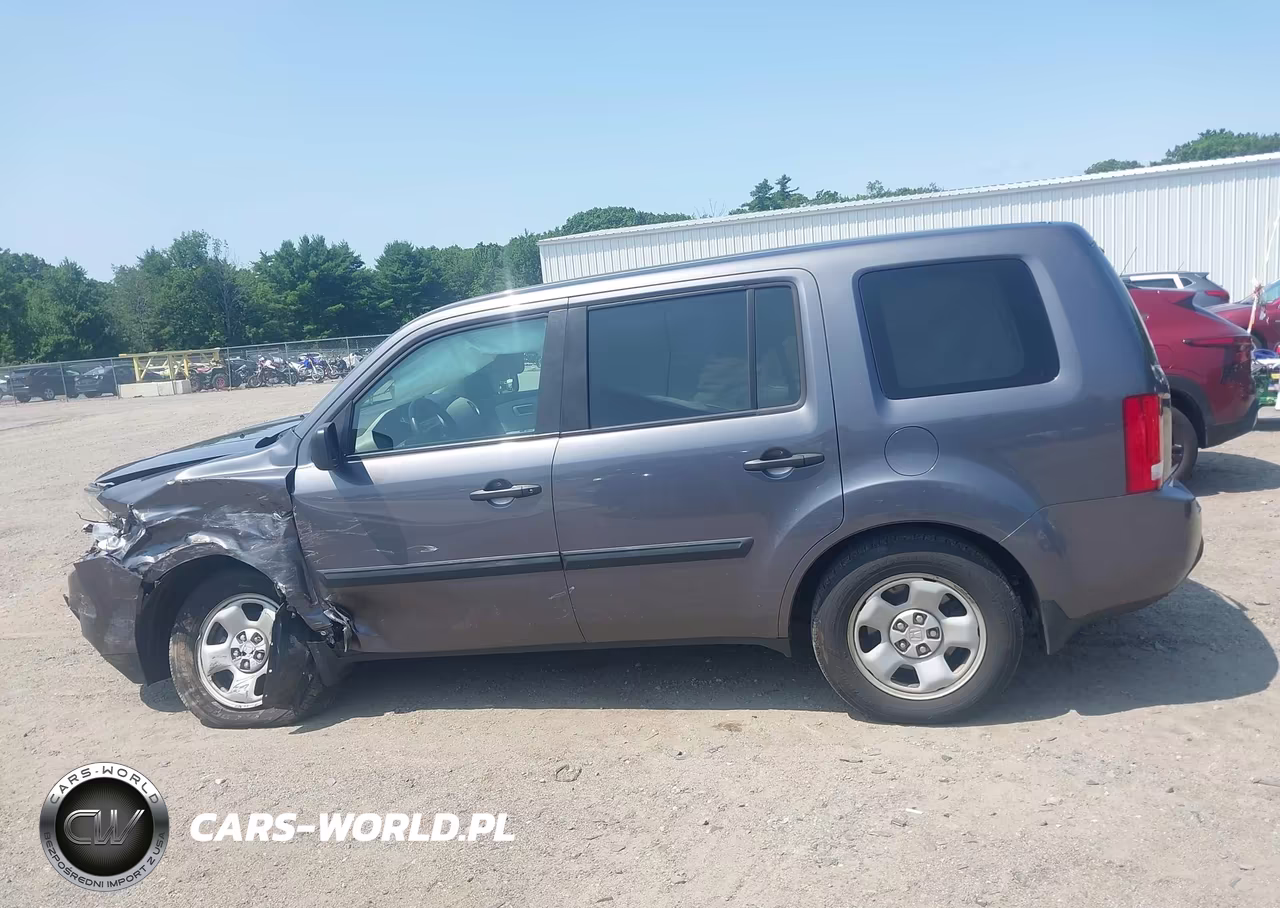 2015 Honda Pilot Lx VIN:5FNYF4H25FB067735 - 14