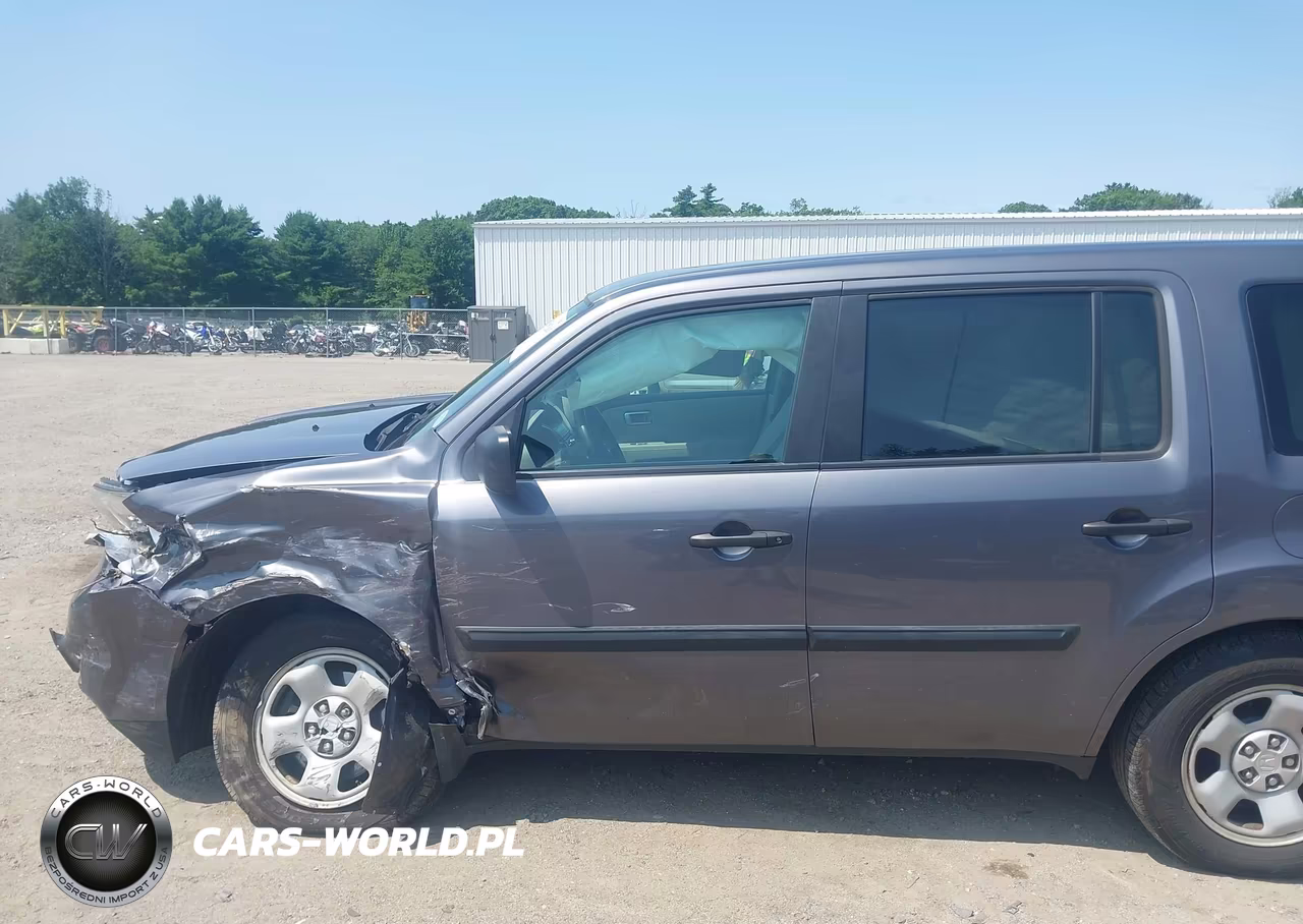 2015 Honda Pilot Lx VIN:5FNYF4H25FB067735 - 6