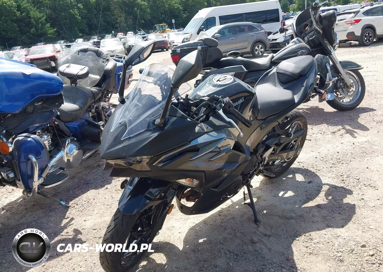 2025 Kawasaki Ex500 VIN:ML5EXGG10SDA71796 - 2