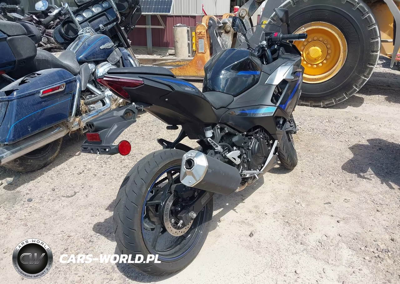 2025 Kawasaki Ex500 VIN:ML5EXGG10SDA71796 - 4