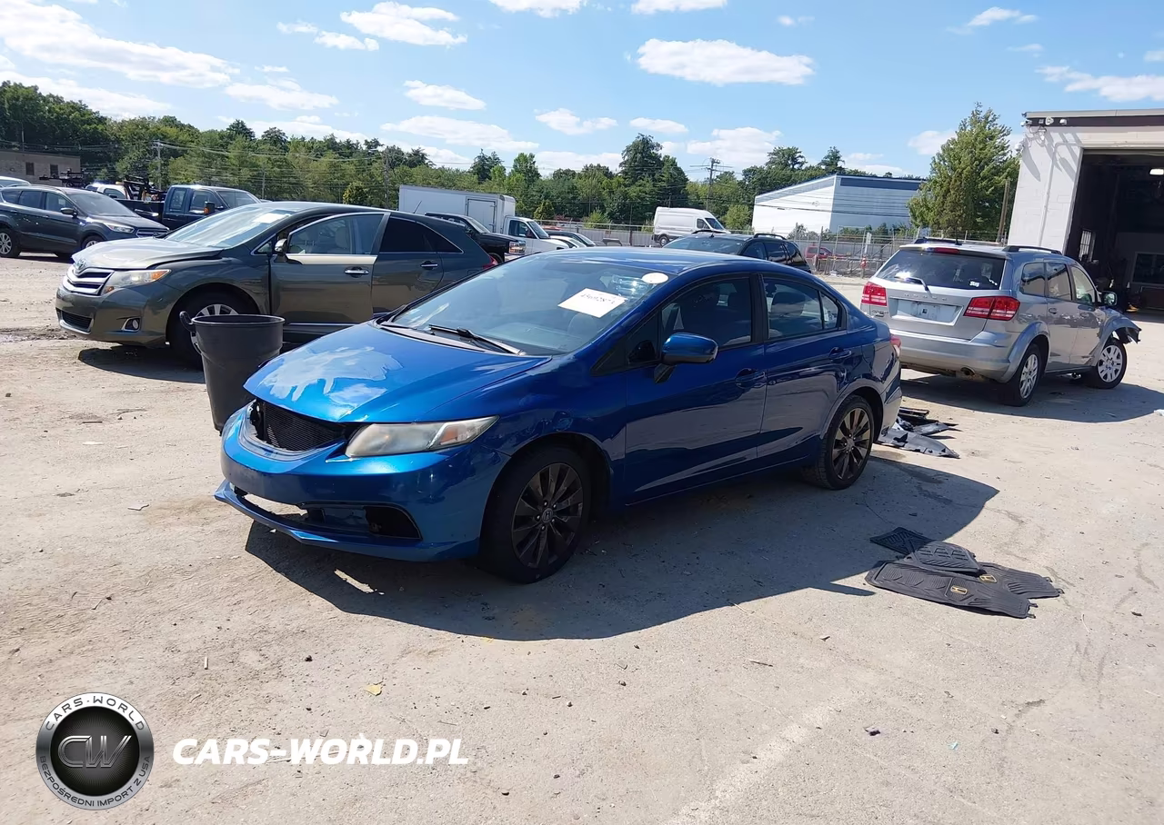 2014 Honda Civic Lx VIN:19XFB2F52EE216658 - 2
